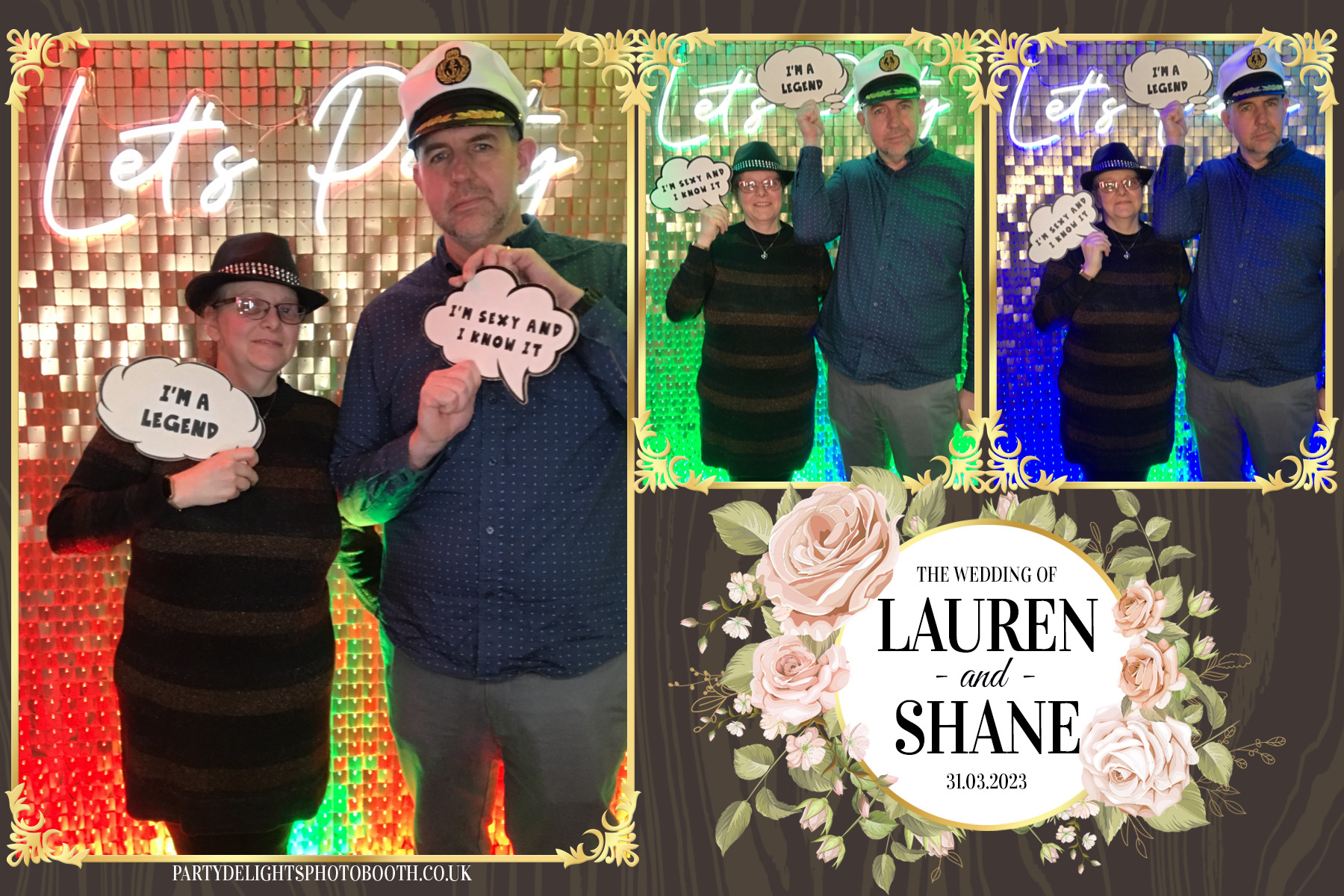 Lauren and Shane’s Wedding | View more photos from the event at gallery.partydelightsphotobooth.co.uk/u/PartyDelightsPhotoBooth/Lauren-and-Shane’s-Wedding