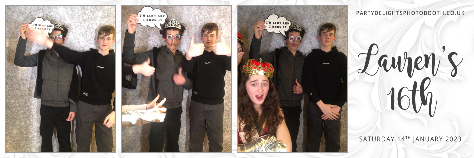 Lauren's 16th Birthday | View more photos from the event at gallery.partydelightsphotobooth.co.uk/u/PartyDelightsPhotoBooth/Laurens-16th-Birthday