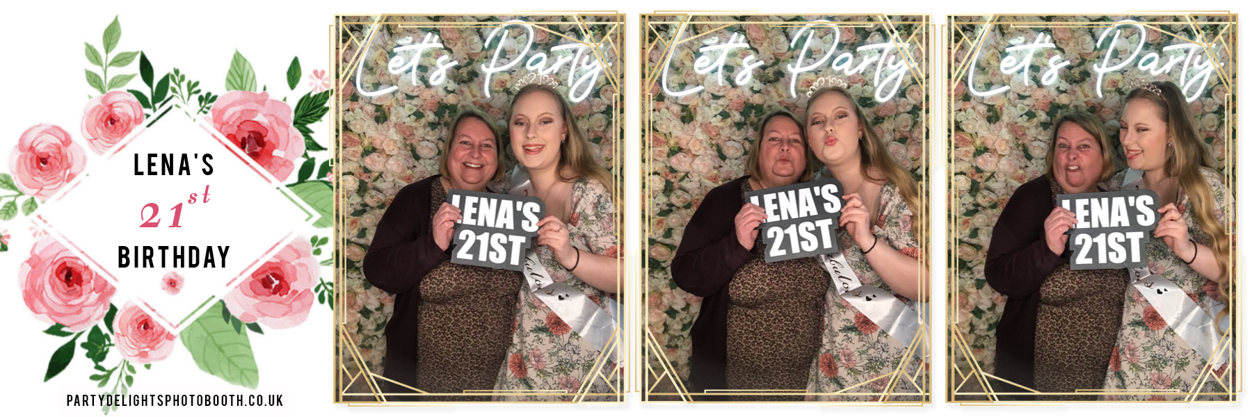 Lena's 21st Birthday | View more photos from the event at gallery.partydelightsphotobooth.co.uk/u/PartyDelightsPhotoBooth/Lenas-21st-Birthday