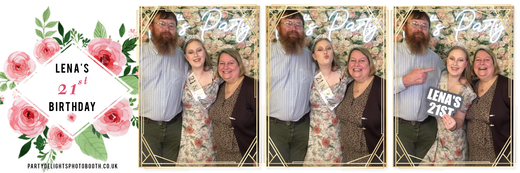 Lena's 21st Birthday | View more photos from the event at gallery.partydelightsphotobooth.co.uk/u/PartyDelightsPhotoBooth/Lenas-21st-Birthday