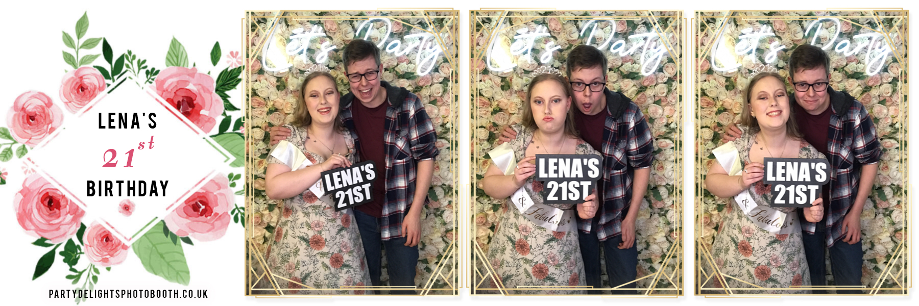 Lena's 21st Birthday | View more photos from the event at gallery.partydelightsphotobooth.co.uk/u/PartyDelightsPhotoBooth/Lenas-21st-Birthday