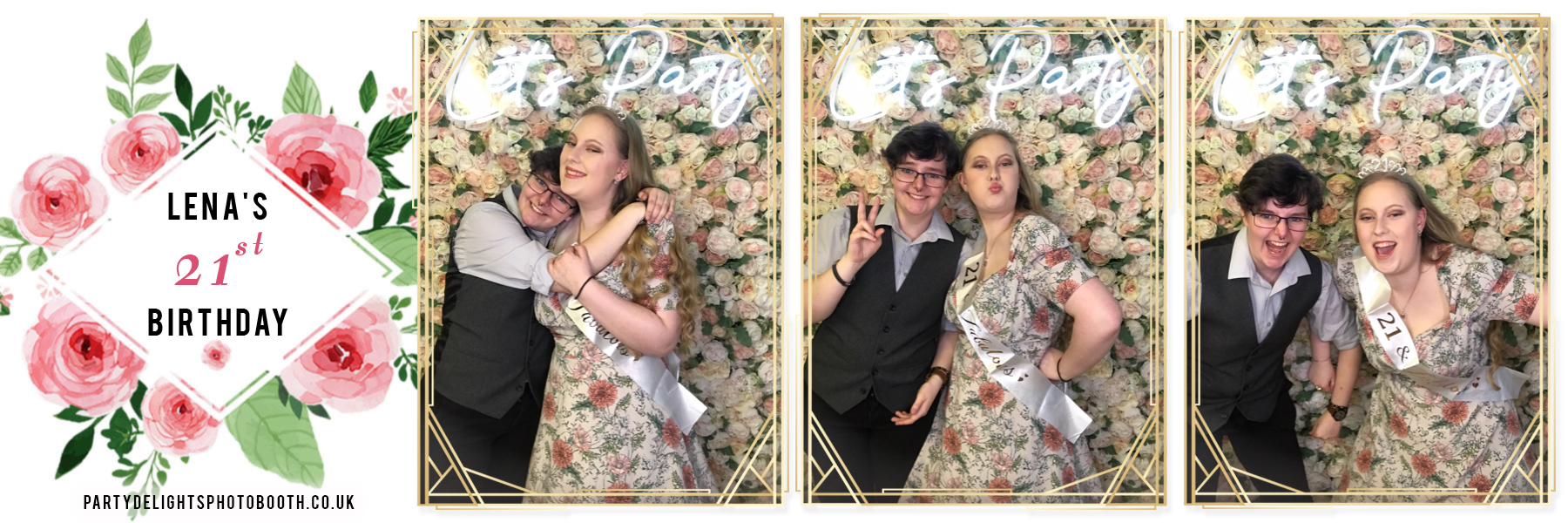 Lena's 21st Birthday | View more photos from the event at gallery.partydelightsphotobooth.co.uk/u/PartyDelightsPhotoBooth/Lenas-21st-Birthday
