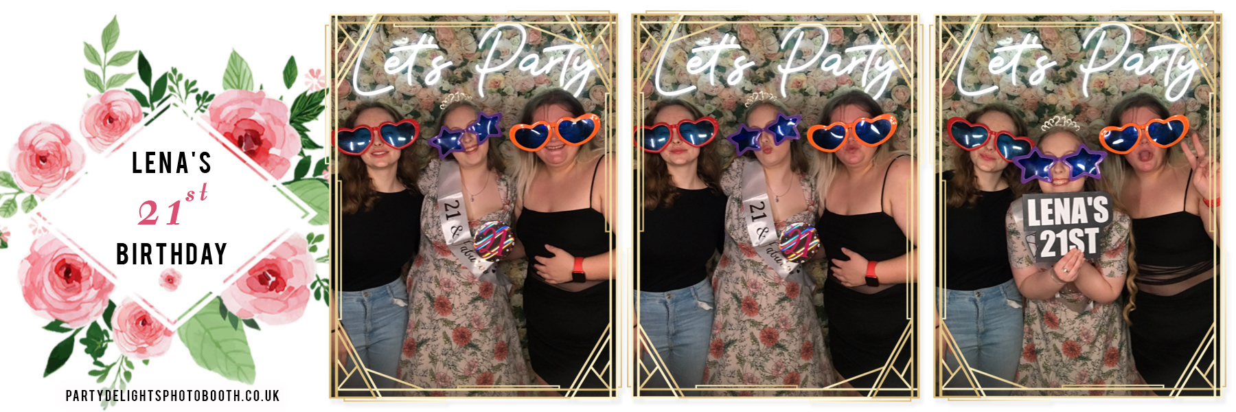Lena's 21st Birthday | View more photos from the event at gallery.partydelightsphotobooth.co.uk/u/PartyDelightsPhotoBooth/Lenas-21st-Birthday