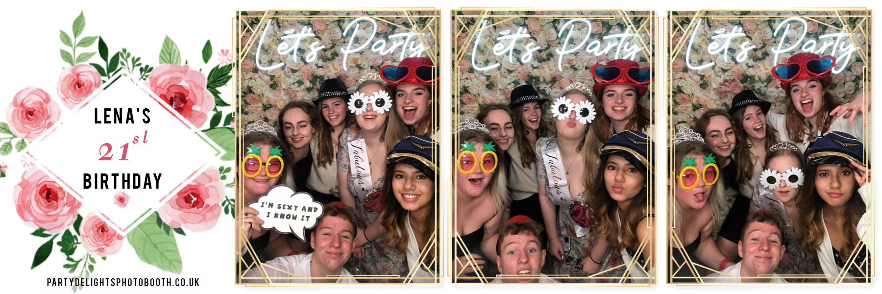Lena's 21st Birthday | View more photos from the event at gallery.partydelightsphotobooth.co.uk/u/PartyDelightsPhotoBooth/Lenas-21st-Birthday