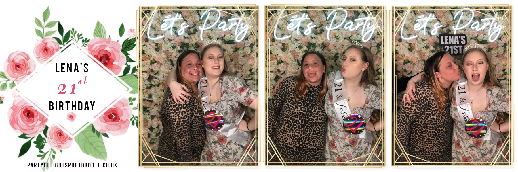 Lena's 21st Birthday | View more photos from the event at gallery.partydelightsphotobooth.co.uk/u/PartyDelightsPhotoBooth/Lenas-21st-Birthday