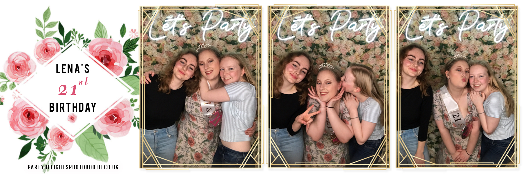 Lena's 21st Birthday | View more photos from the event at gallery.partydelightsphotobooth.co.uk/u/PartyDelightsPhotoBooth/Lenas-21st-Birthday