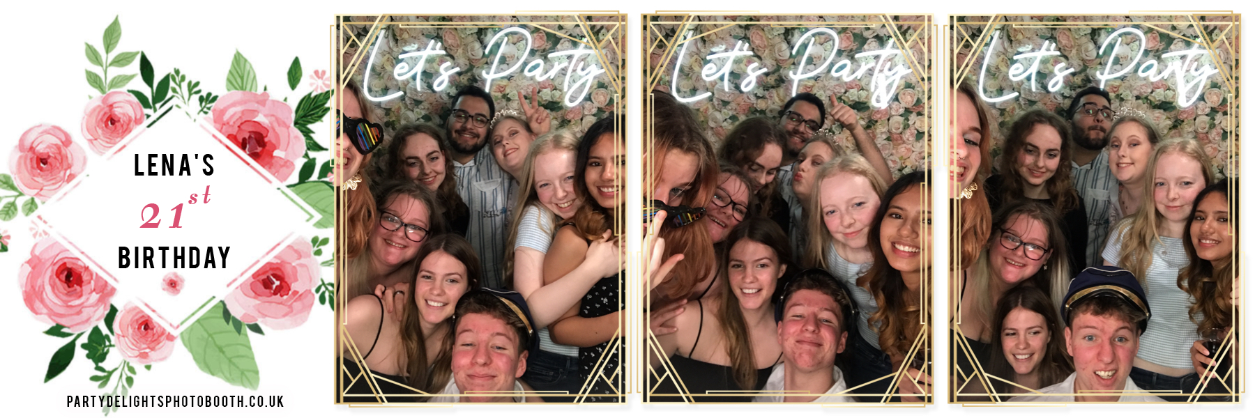 Lena's 21st Birthday | View more photos from the event at gallery.partydelightsphotobooth.co.uk/u/PartyDelightsPhotoBooth/Lenas-21st-Birthday