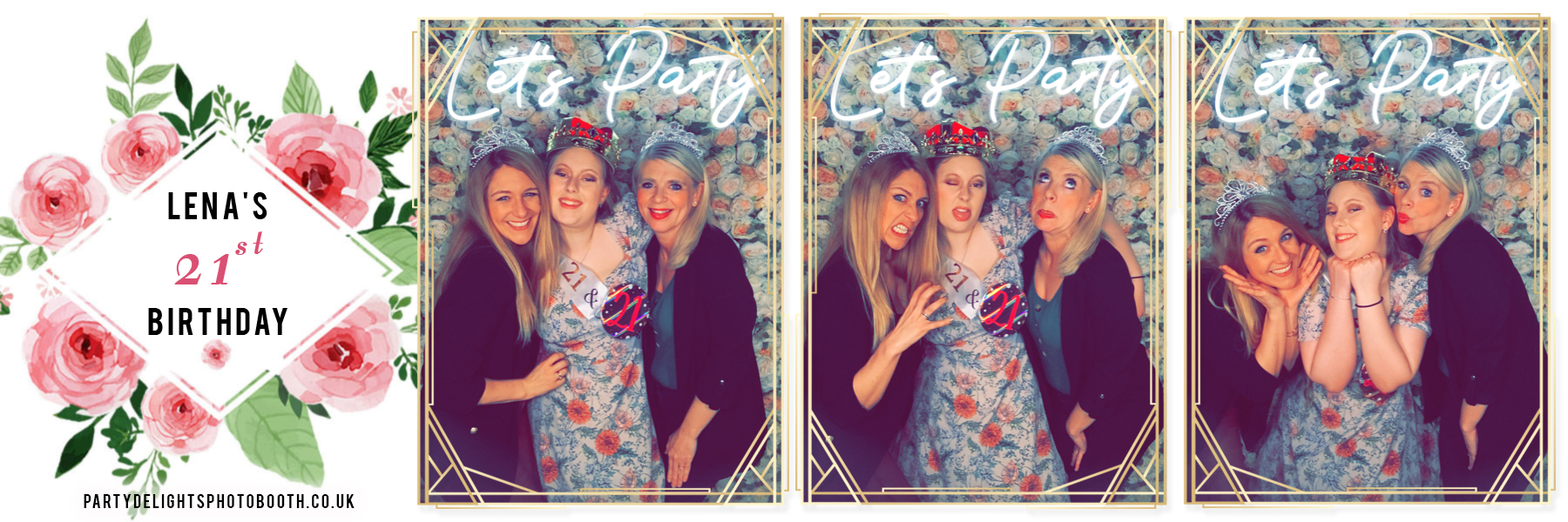 Lena's 21st Birthday | View more photos from the event at gallery.partydelightsphotobooth.co.uk/u/PartyDelightsPhotoBooth/Lenas-21st-Birthday