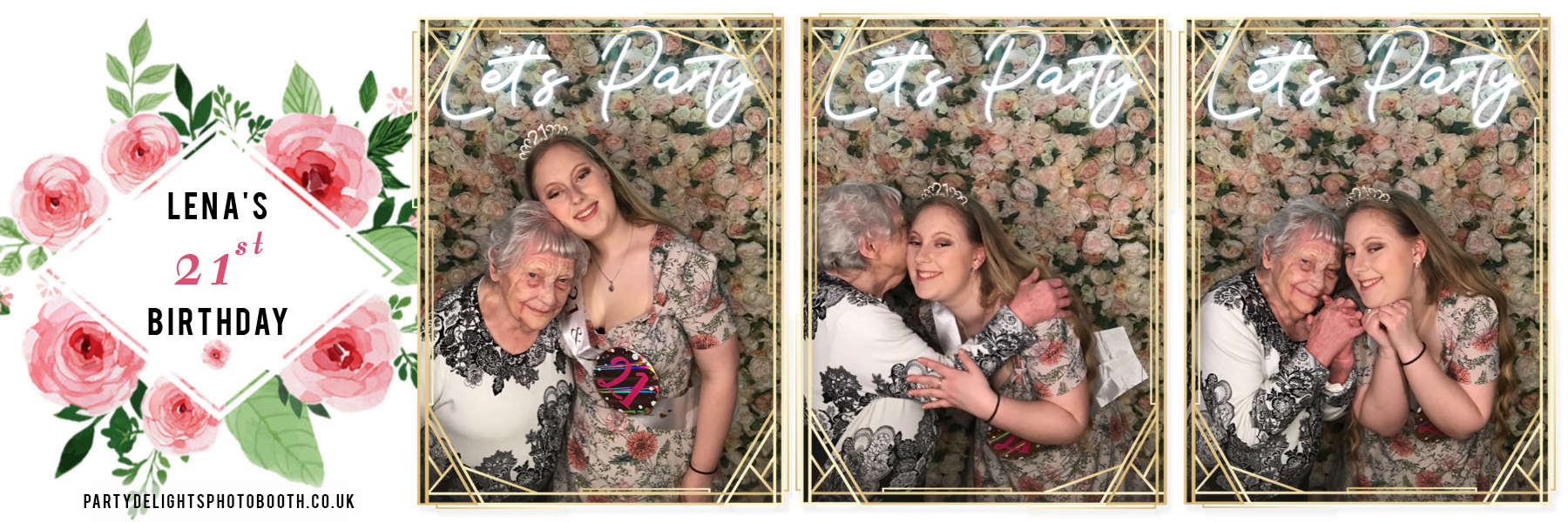 Lena's 21st Birthday | View more photos from the event at gallery.partydelightsphotobooth.co.uk/u/PartyDelightsPhotoBooth/Lenas-21st-Birthday