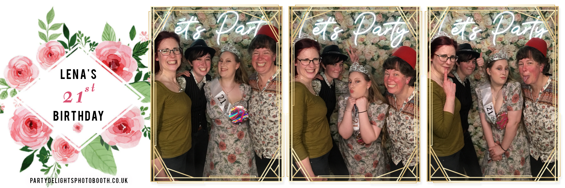 Lena's 21st Birthday | View more photos from the event at gallery.partydelightsphotobooth.co.uk/u/PartyDelightsPhotoBooth/Lenas-21st-Birthday