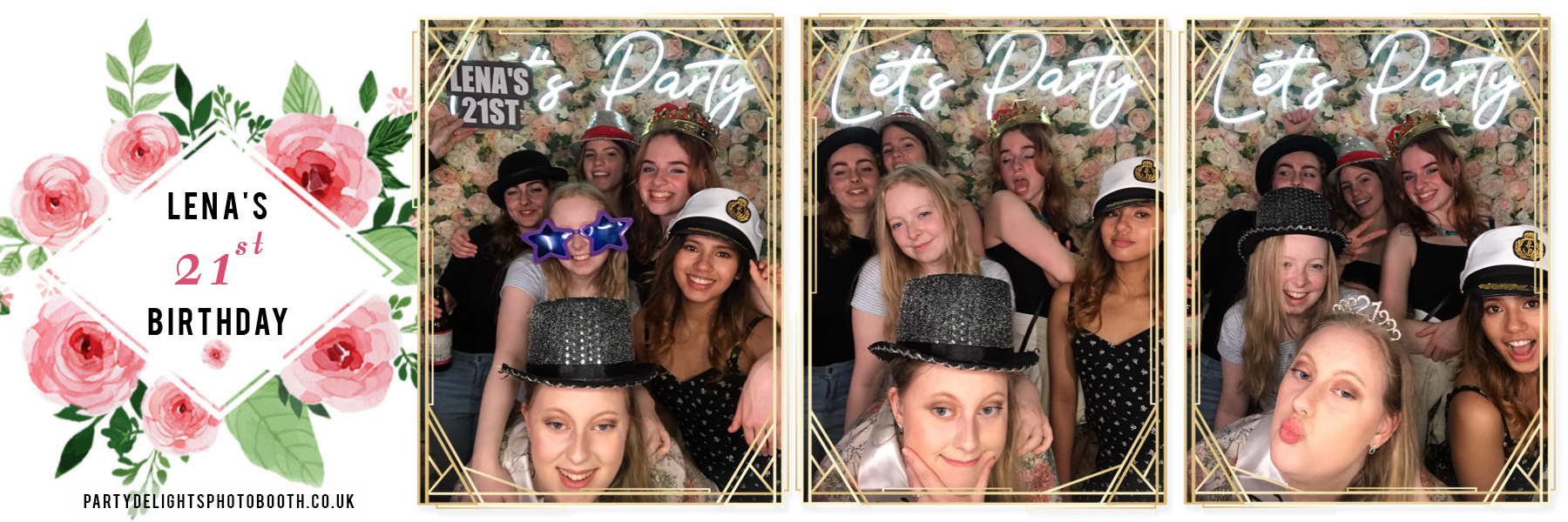 Lena's 21st Birthday | View more photos from the event at gallery.partydelightsphotobooth.co.uk/u/PartyDelightsPhotoBooth/Lenas-21st-Birthday