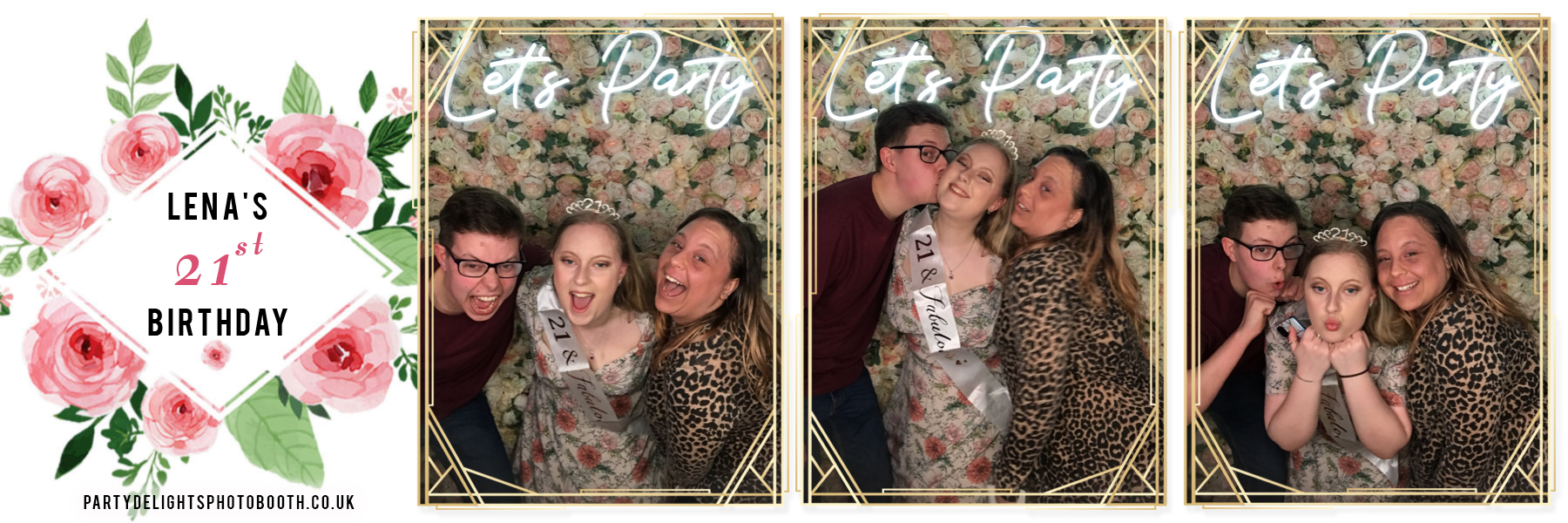 Lena's 21st Birthday | View more photos from the event at gallery.partydelightsphotobooth.co.uk/u/PartyDelightsPhotoBooth/Lenas-21st-Birthday