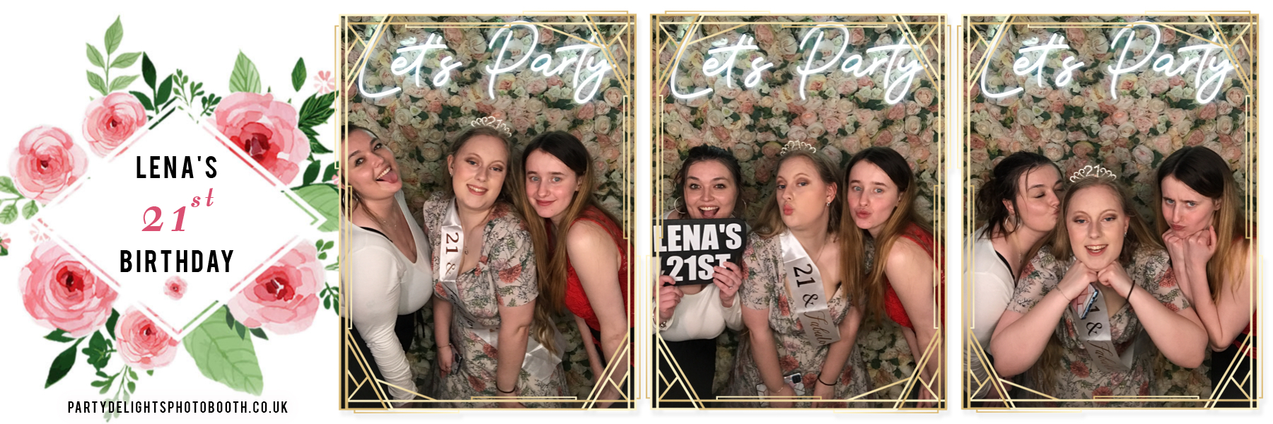 Lena's 21st Birthday | View more photos from the event at gallery.partydelightsphotobooth.co.uk/u/PartyDelightsPhotoBooth/Lenas-21st-Birthday
