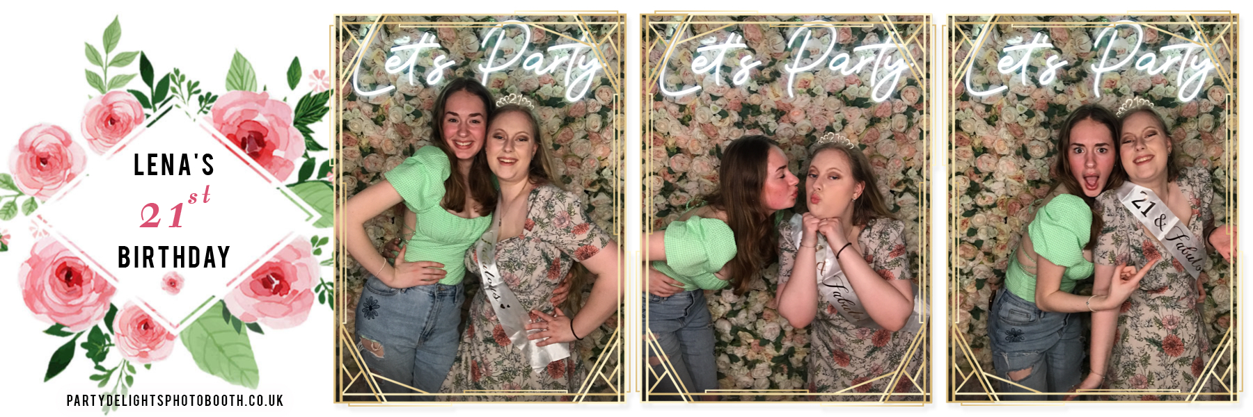 Lena's 21st Birthday | View more photos from the event at gallery.partydelightsphotobooth.co.uk/u/PartyDelightsPhotoBooth/Lenas-21st-Birthday