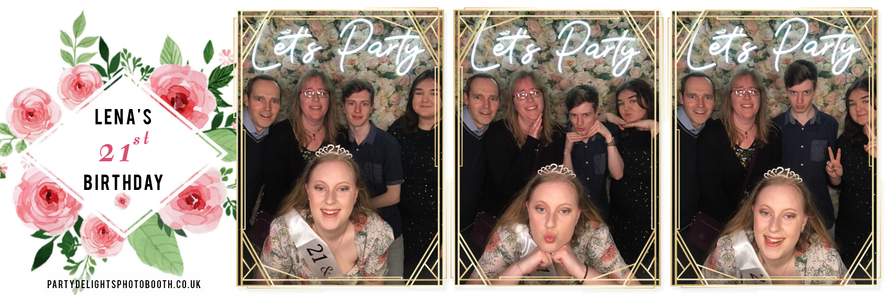Lena's 21st Birthday | View more photos from the event at gallery.partydelightsphotobooth.co.uk/u/PartyDelightsPhotoBooth/Lenas-21st-Birthday