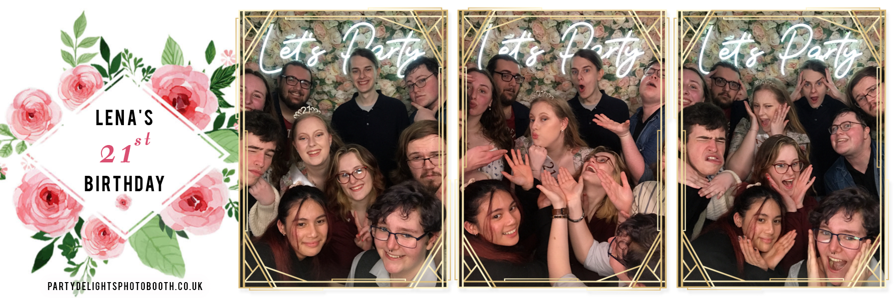 Lena's 21st Birthday | View more photos from the event at gallery.partydelightsphotobooth.co.uk/u/PartyDelightsPhotoBooth/Lenas-21st-Birthday