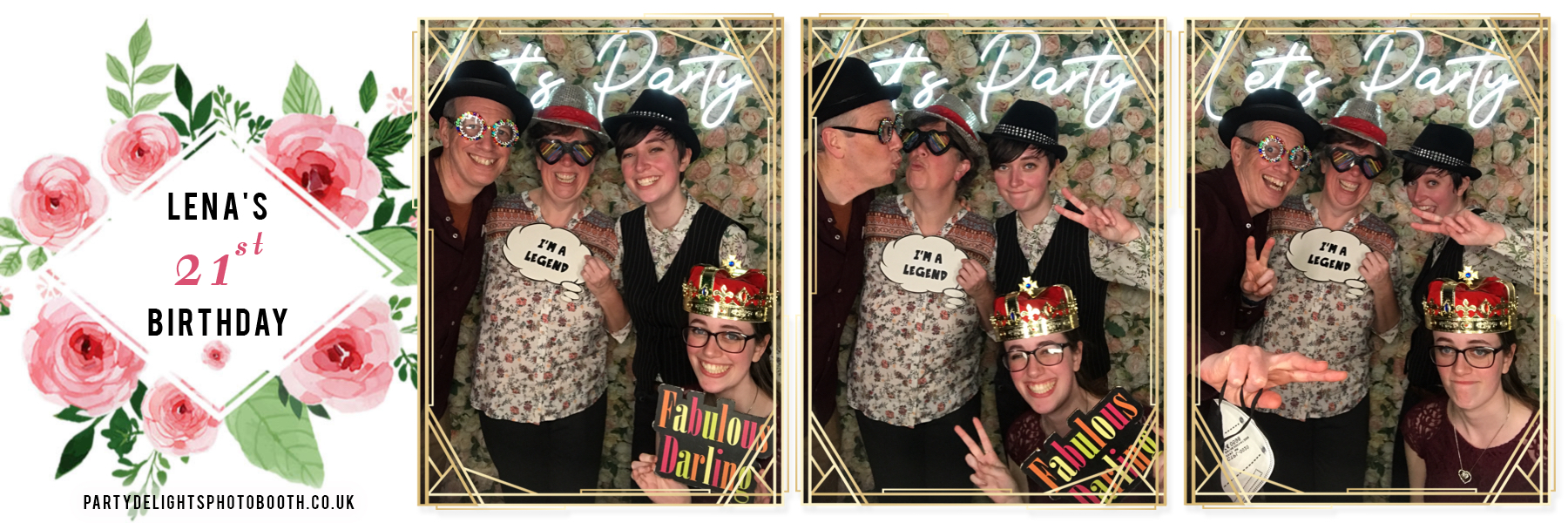 Lena's 21st Birthday | View more photos from the event at gallery.partydelightsphotobooth.co.uk/u/PartyDelightsPhotoBooth/Lenas-21st-Birthday