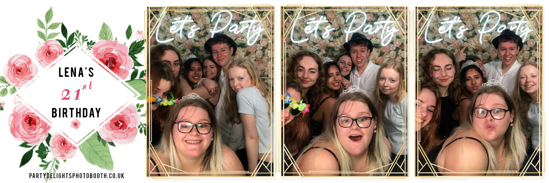 Lena's 21st Birthday | View more photos from the event at gallery.partydelightsphotobooth.co.uk/u/PartyDelightsPhotoBooth/Lenas-21st-Birthday