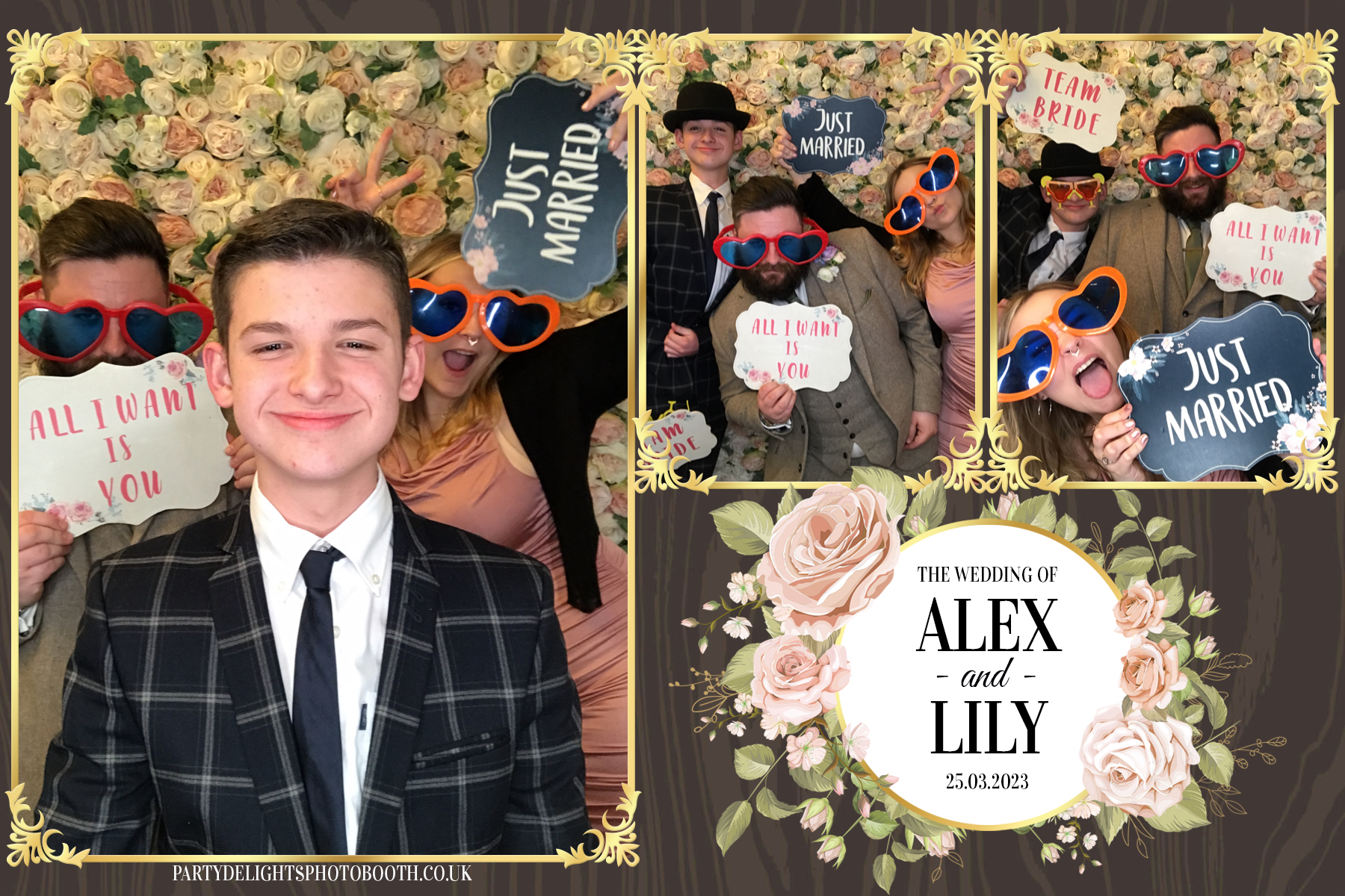 Lily and Alex’s Wedding | View more photos from the event at gallery.partydelightsphotobooth.co.uk/u/PartyDelightsPhotoBooth/Lily-and-Alex’s-Wedding
