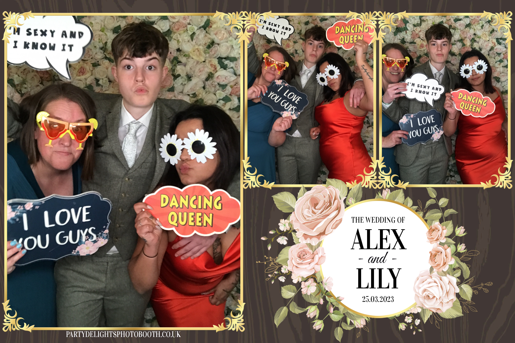Lily and Alex’s Wedding | View more photos from the event at gallery.partydelightsphotobooth.co.uk/u/PartyDelightsPhotoBooth/Lily-and-Alex’s-Wedding