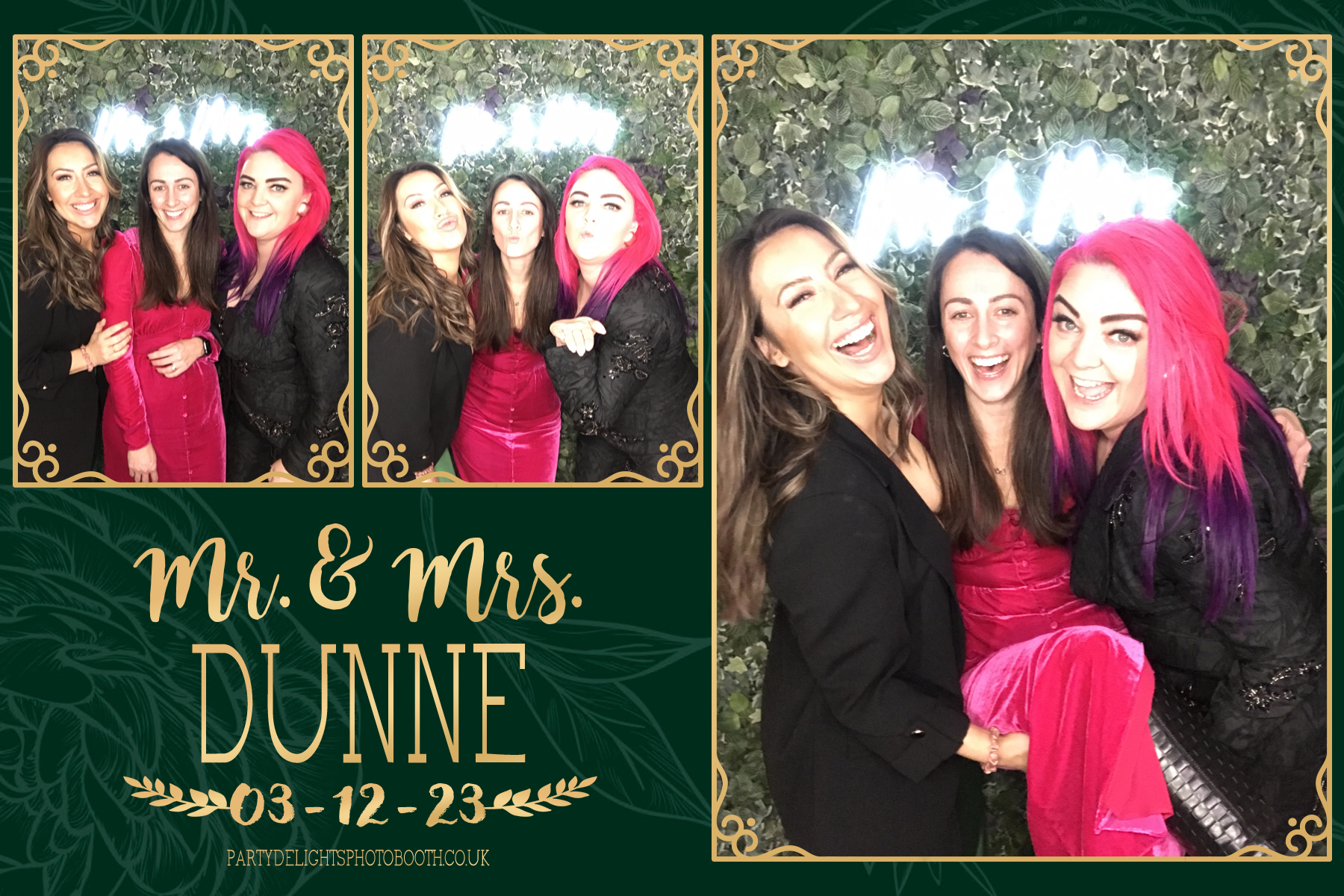 Lisa and James’ wedding | View more photos from the event at gallery.partydelightsphotobooth.co.uk/u/PartyDelightsPhotoBooth/Lisa-and-James’-wedding
