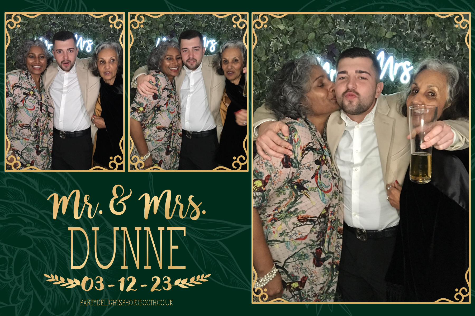 Lisa and James’ wedding | View more photos from the event at gallery.partydelightsphotobooth.co.uk/u/PartyDelightsPhotoBooth/Lisa-and-James’-wedding