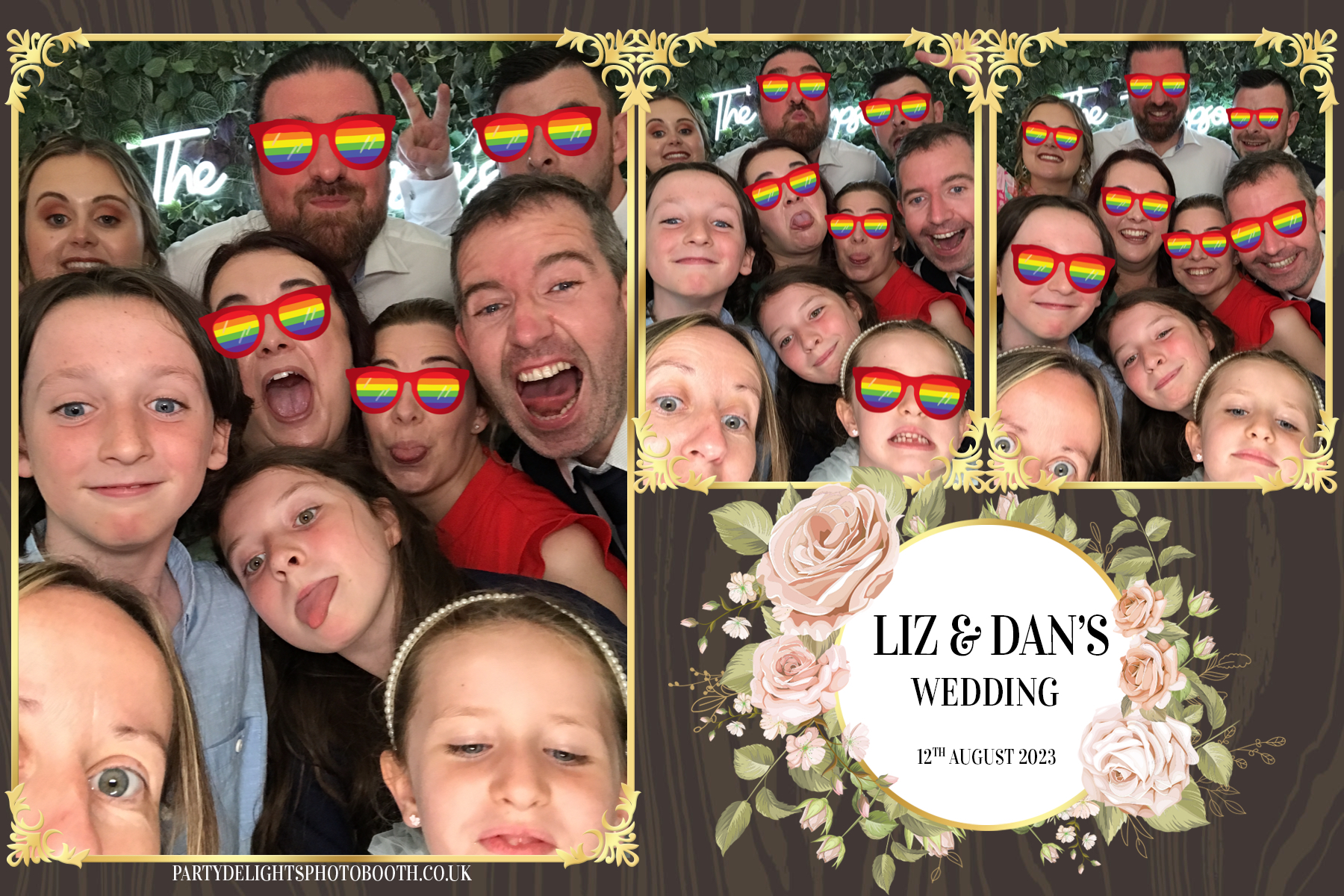 Liz and Dan’s Wedding | View more photos from the event at gallery.partydelightsphotobooth.co.uk/u/PartyDelightsPhotoBooth/Liz-and-Dan’s-Wedding