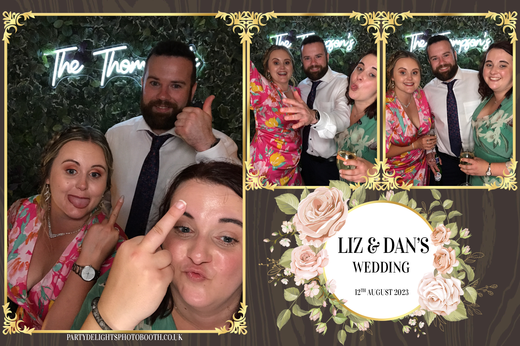 Liz and Dan’s Wedding | View more photos from the event at gallery.partydelightsphotobooth.co.uk/u/PartyDelightsPhotoBooth/Liz-and-Dan’s-Wedding