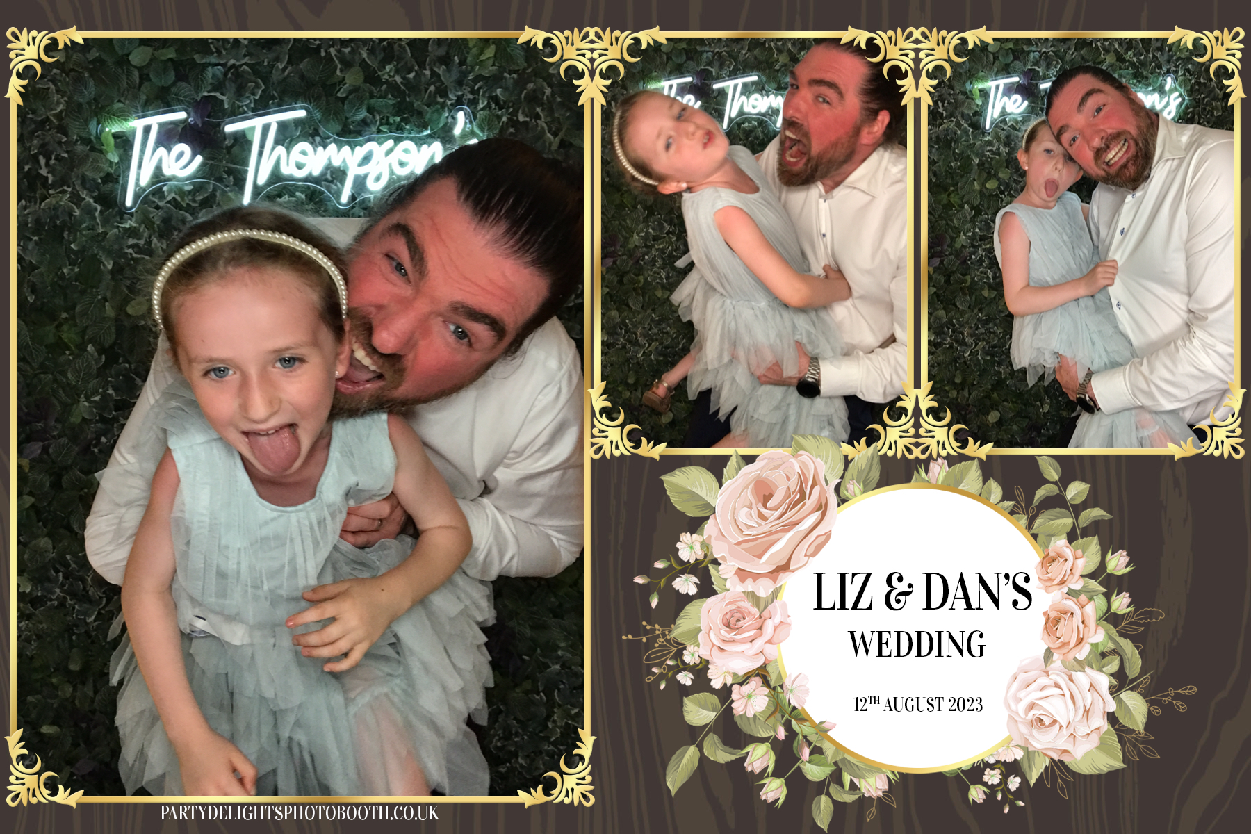 Liz and Dan’s Wedding | View more photos from the event at gallery.partydelightsphotobooth.co.uk/u/PartyDelightsPhotoBooth/Liz-and-Dan’s-Wedding