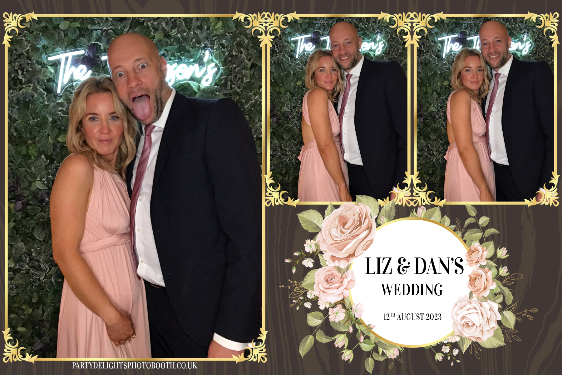 Liz and Dan’s Wedding | View more photos from the event at gallery.partydelightsphotobooth.co.uk/u/PartyDelightsPhotoBooth/Liz-and-Dan’s-Wedding