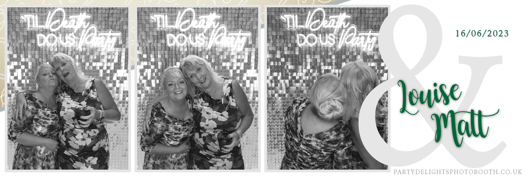 Louise & Matthew's Wedding | View more photos from the event at gallery.partydelightsphotobooth.co.uk/u/PartyDelightsPhotoBooth/Louise-Matthews-Wedding