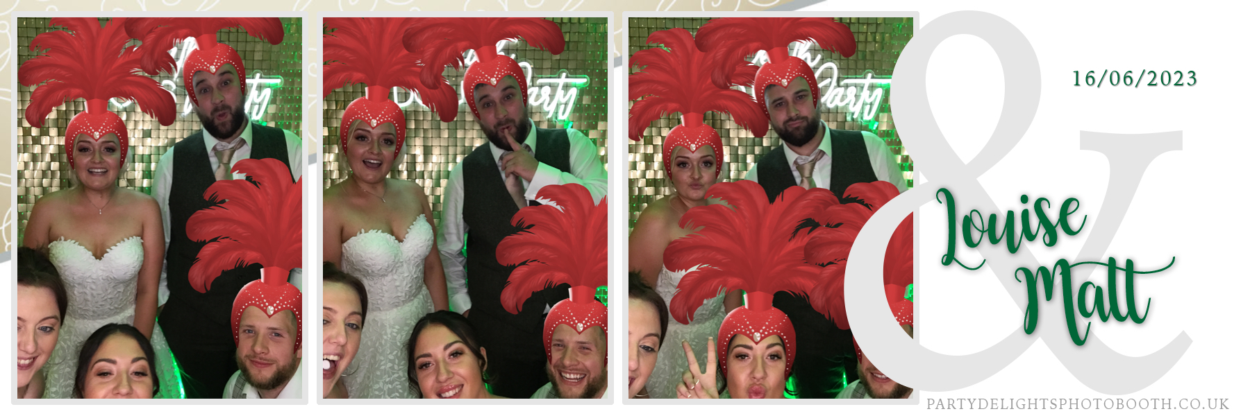 Louise & Matthew's Wedding | View more photos from the event at gallery.partydelightsphotobooth.co.uk/u/PartyDelightsPhotoBooth/Louise-Matthews-Wedding