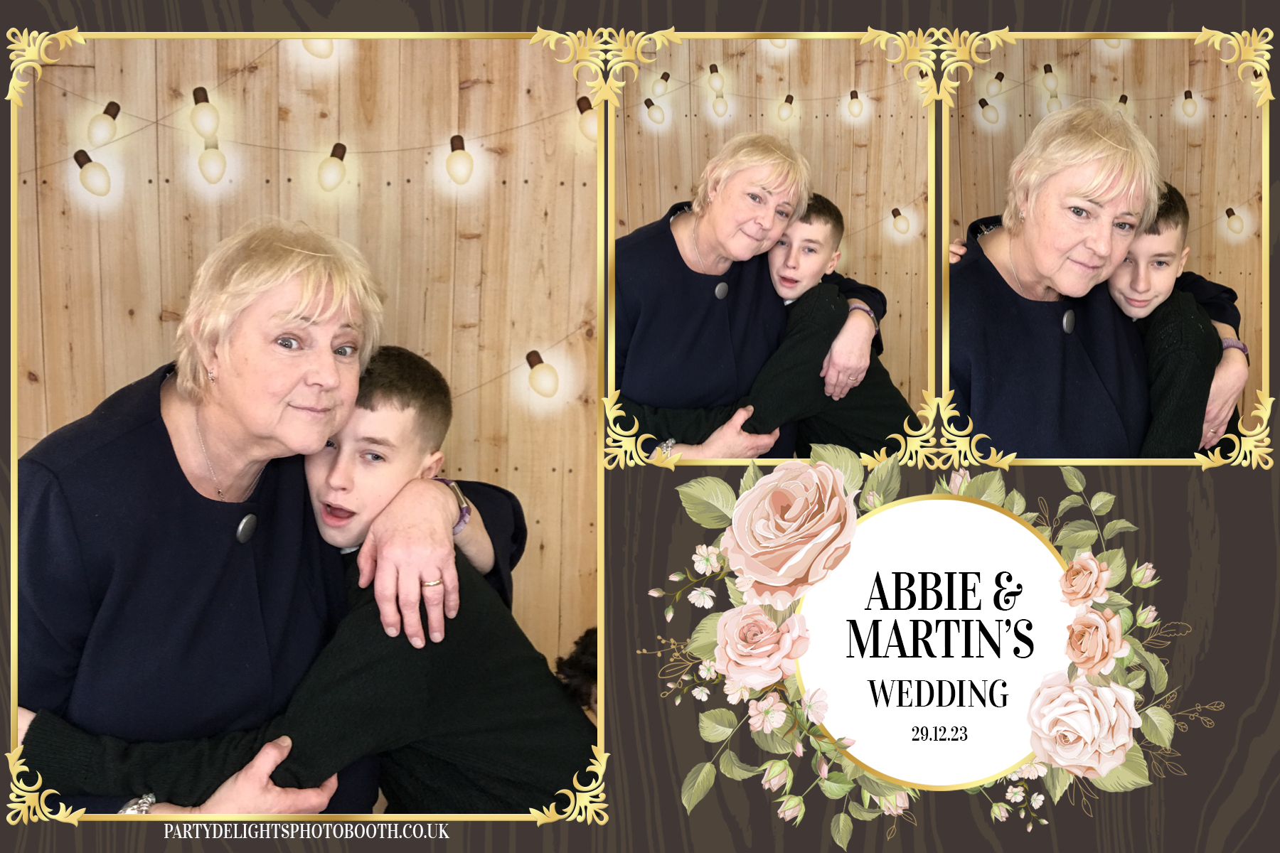 Martin and Abbie's wedding | View more photos from the event at gallery.partydelightsphotobooth.co.uk/u/PartyDelightsPhotoBooth/Martin-and-Abbies-wedding