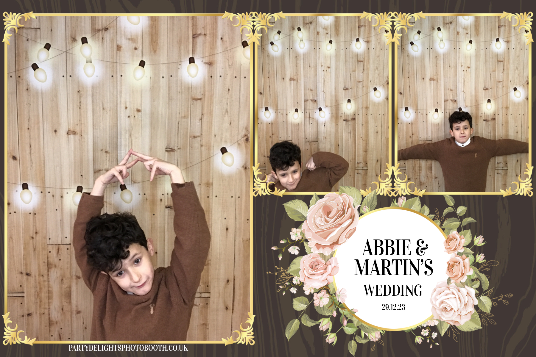 Martin and Abbie's wedding | View more photos from the event at gallery.partydelightsphotobooth.co.uk/u/PartyDelightsPhotoBooth/Martin-and-Abbies-wedding