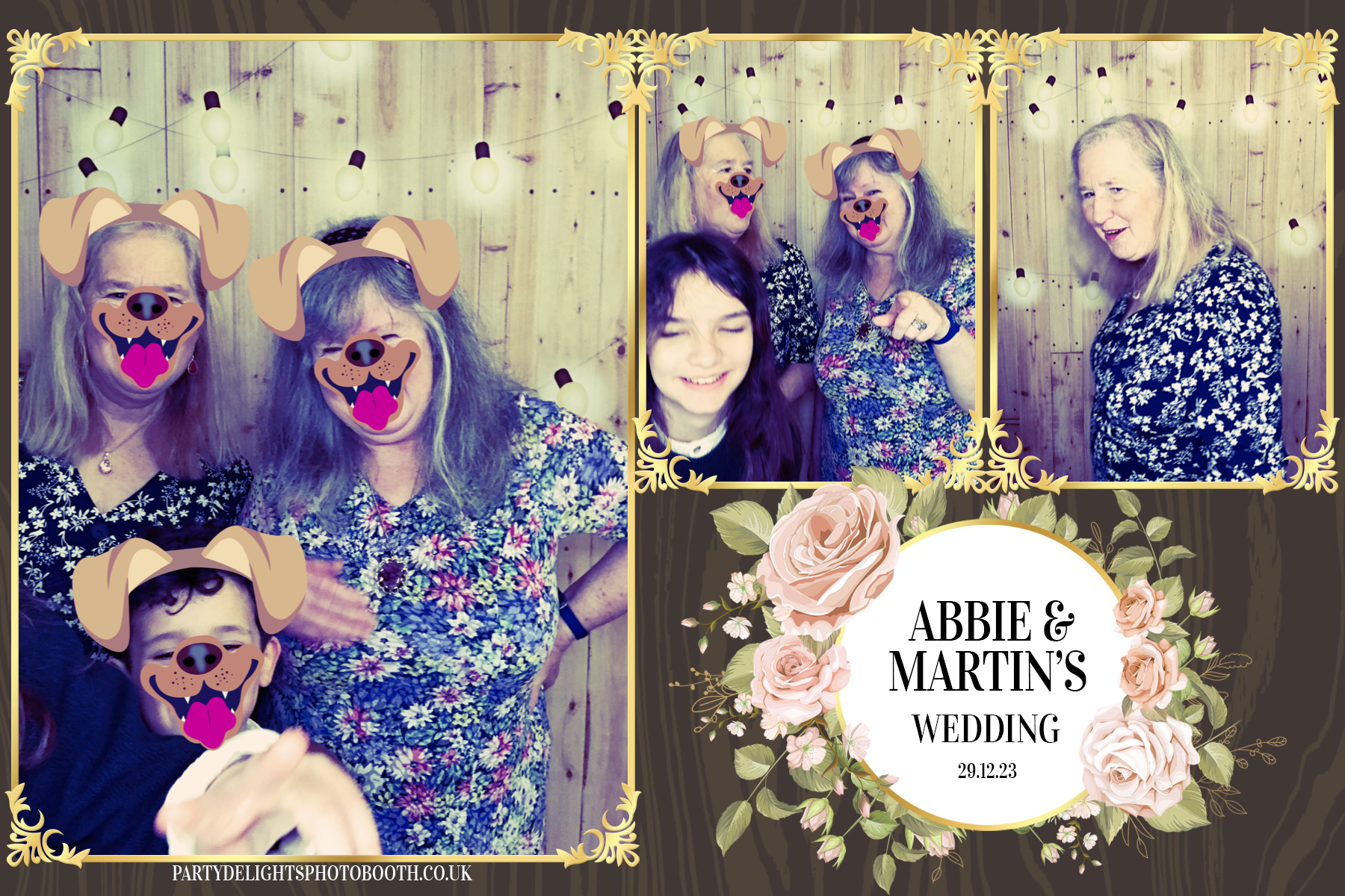 Martin and Abbie's wedding | View more photos from the event at gallery.partydelightsphotobooth.co.uk/u/PartyDelightsPhotoBooth/Martin-and-Abbies-wedding
