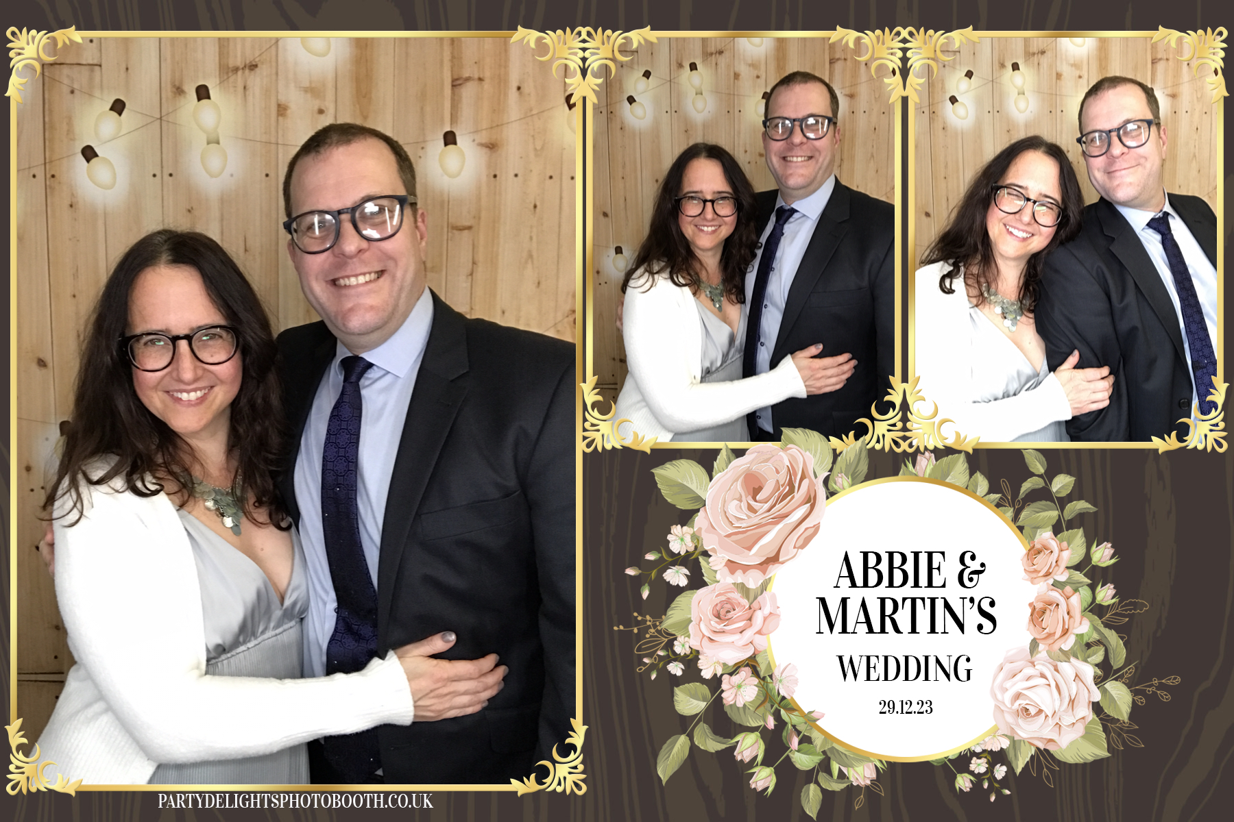 Martin and Abbie's wedding | View more photos from the event at gallery.partydelightsphotobooth.co.uk/u/PartyDelightsPhotoBooth/Martin-and-Abbies-wedding