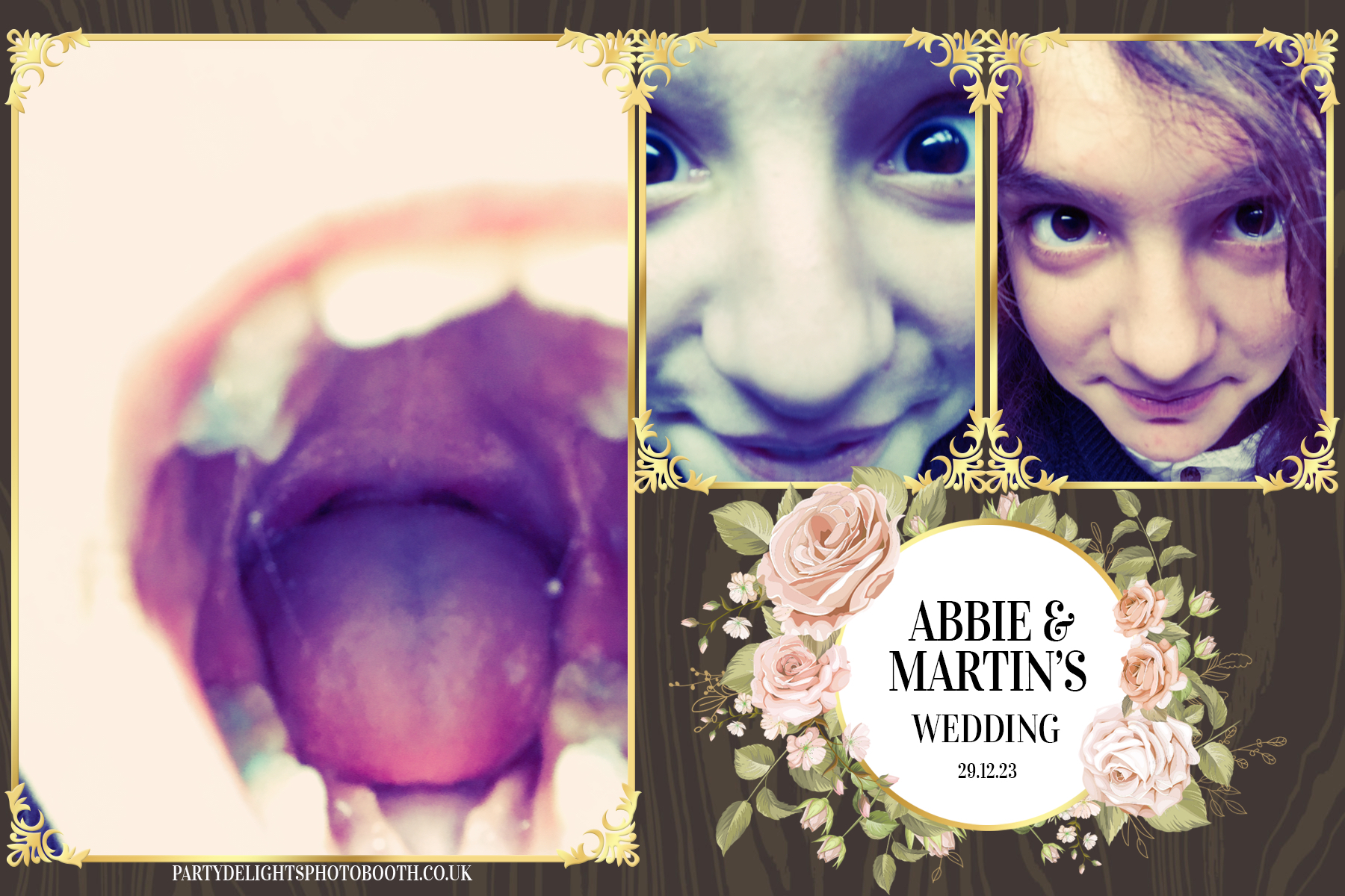 Martin and Abbie's wedding | View more photos from the event at gallery.partydelightsphotobooth.co.uk/u/PartyDelightsPhotoBooth/Martin-and-Abbies-wedding