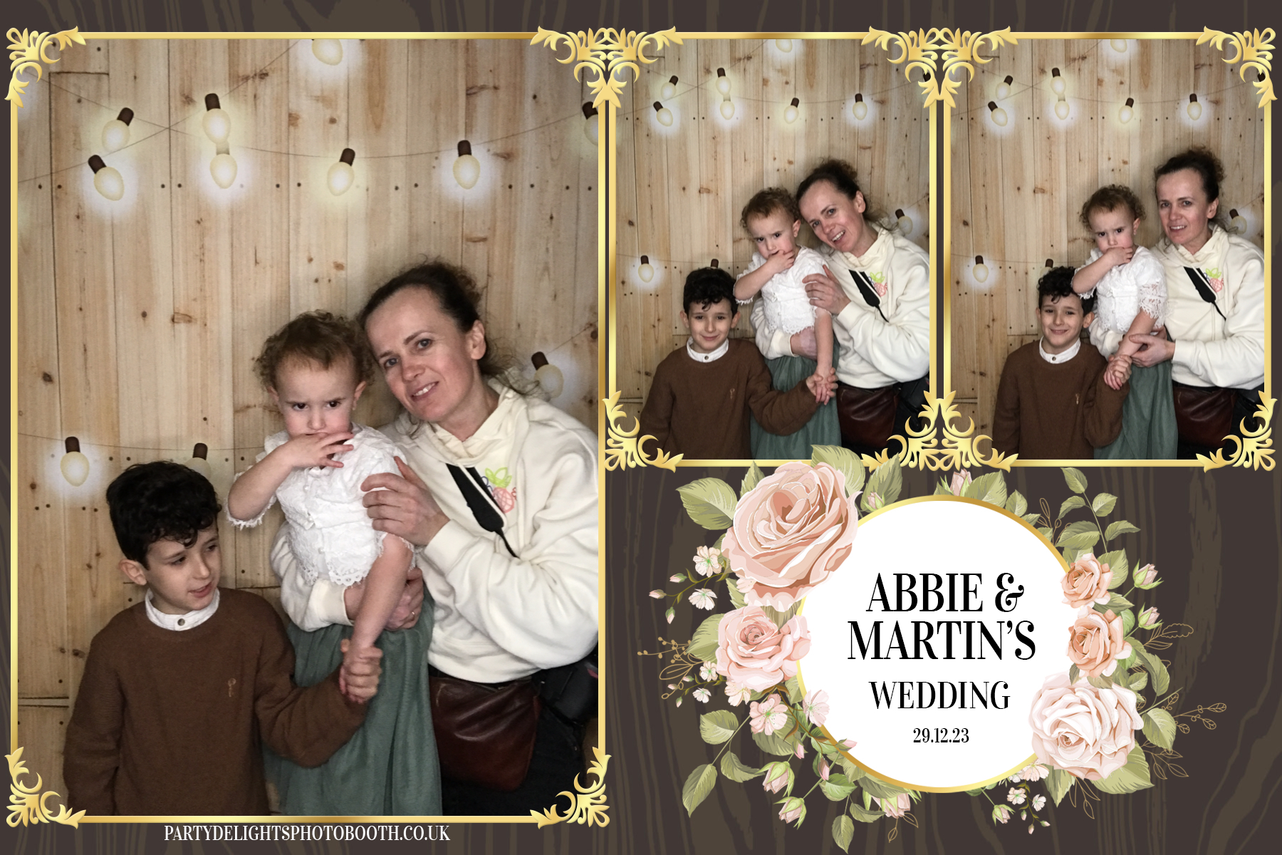 Martin and Abbie's wedding | View more photos from the event at gallery.partydelightsphotobooth.co.uk/u/PartyDelightsPhotoBooth/Martin-and-Abbies-wedding