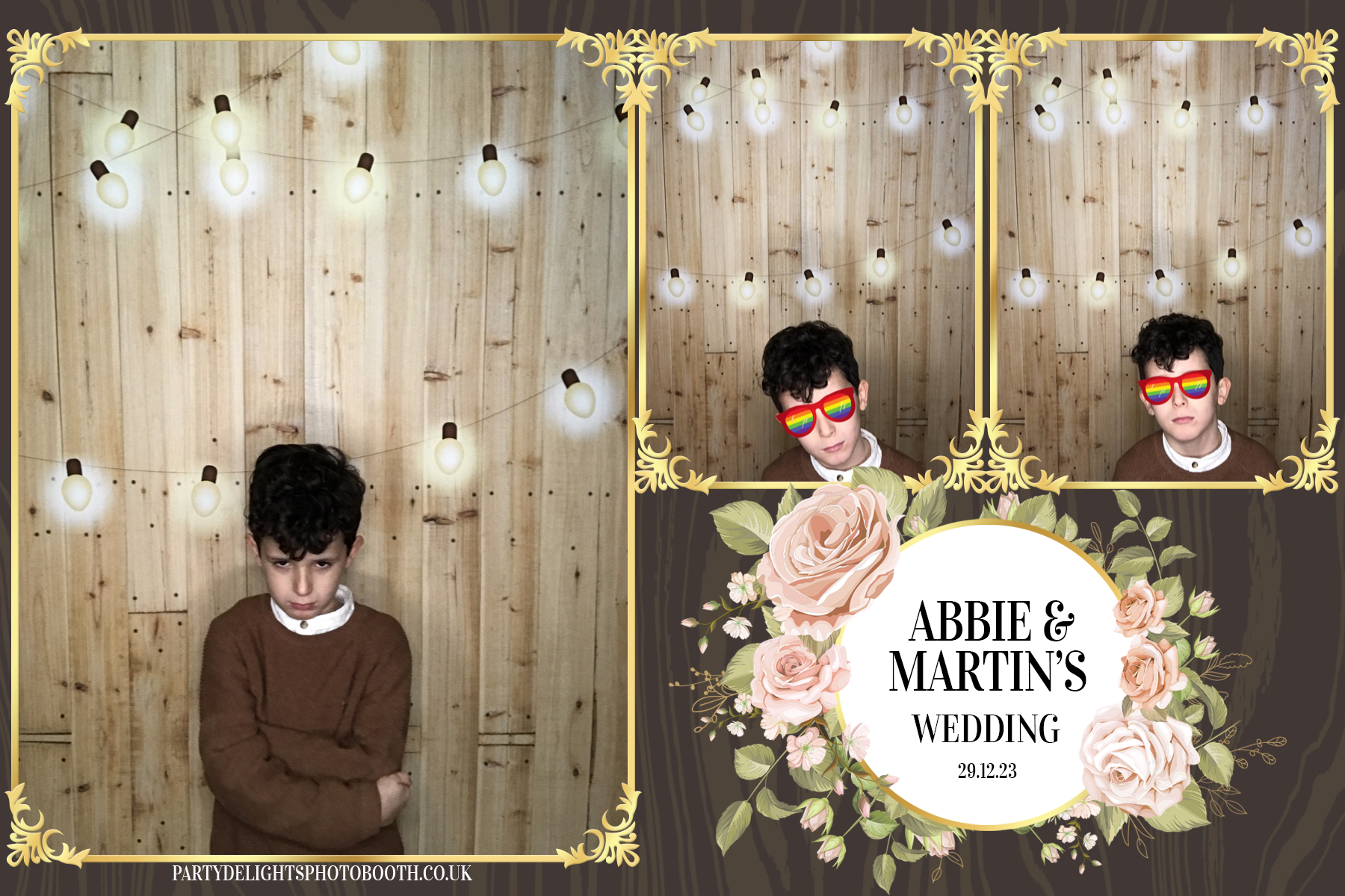 Martin and Abbie's wedding | View more photos from the event at gallery.partydelightsphotobooth.co.uk/u/PartyDelightsPhotoBooth/Martin-and-Abbies-wedding