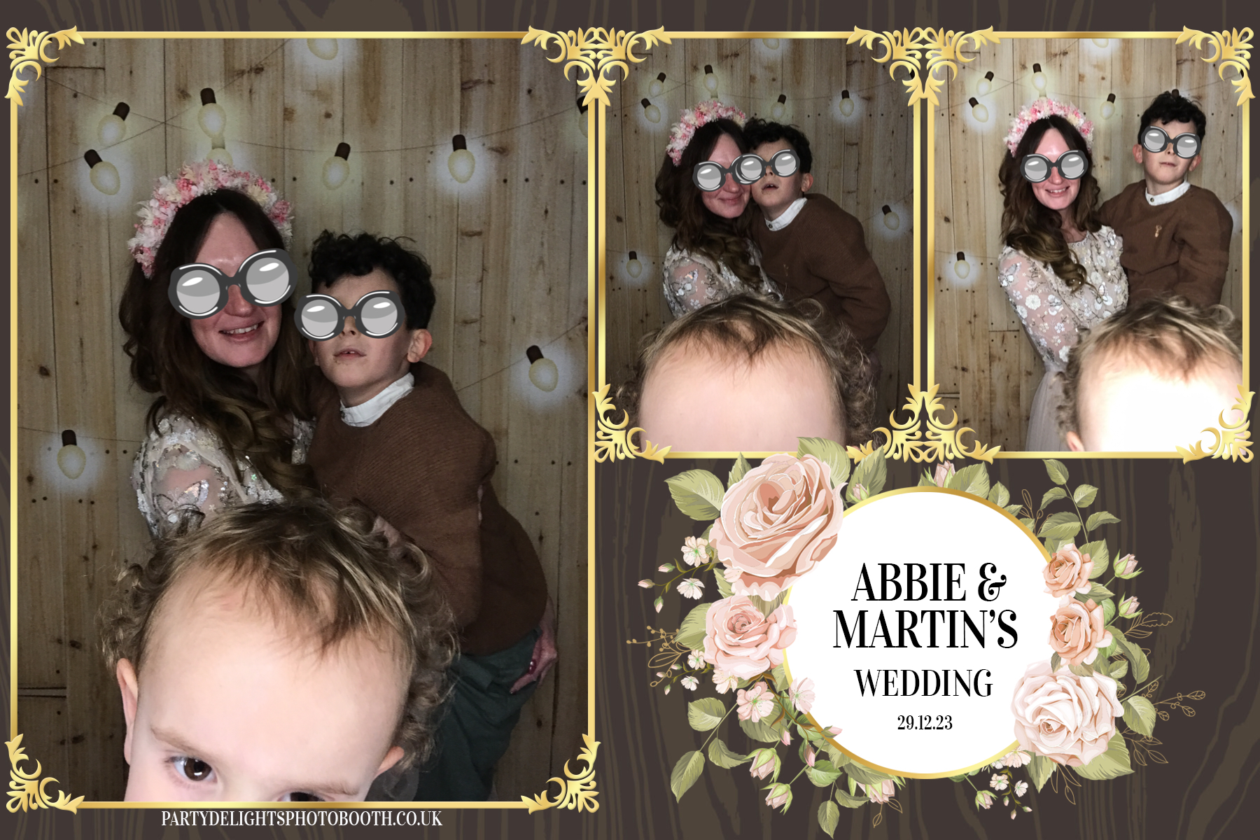 Martin and Abbie's wedding | View more photos from the event at gallery.partydelightsphotobooth.co.uk/u/PartyDelightsPhotoBooth/Martin-and-Abbies-wedding