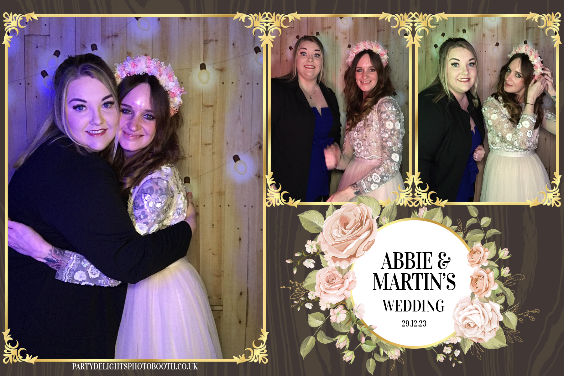 Martin and Abbie's wedding | View more photos from the event at gallery.partydelightsphotobooth.co.uk/u/PartyDelightsPhotoBooth/Martin-and-Abbies-wedding