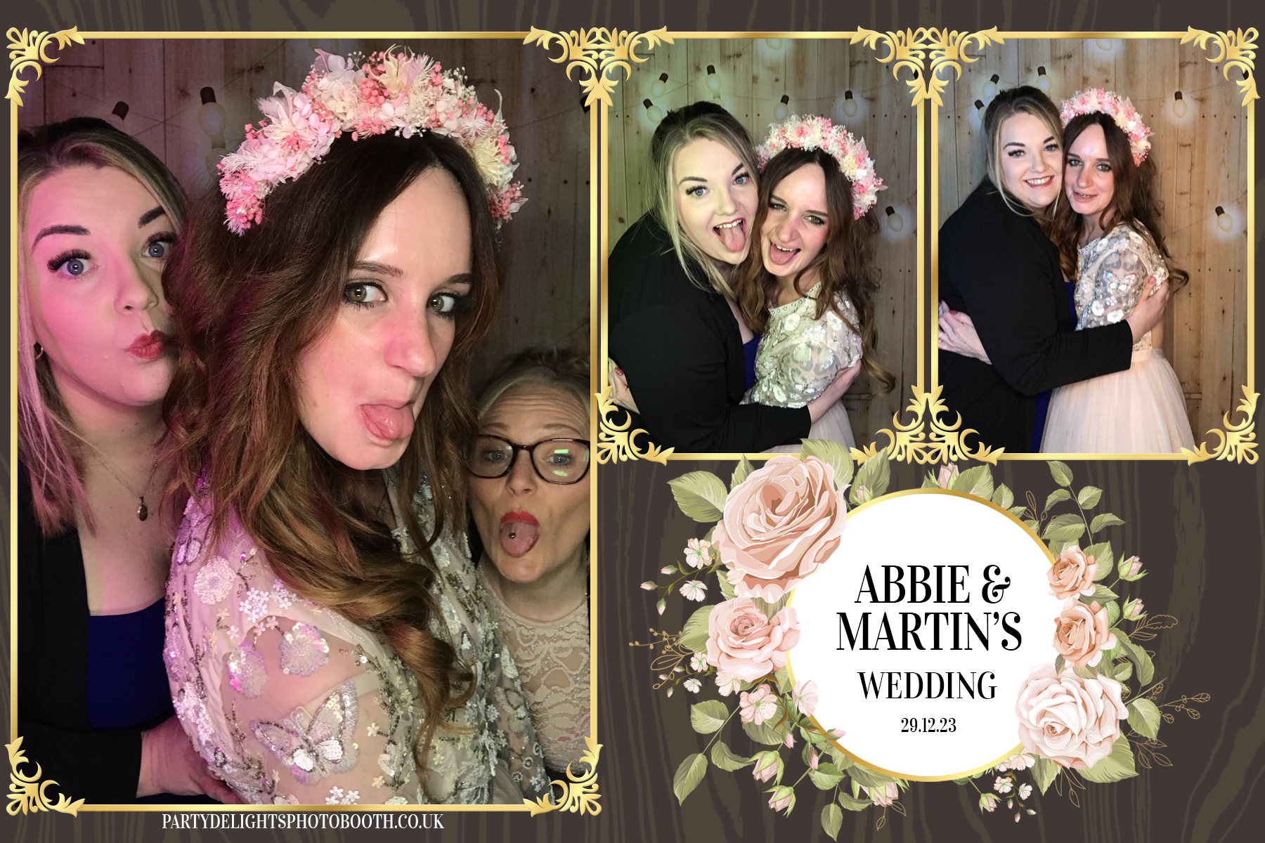 Martin and Abbie's wedding | View more photos from the event at gallery.partydelightsphotobooth.co.uk/u/PartyDelightsPhotoBooth/Martin-and-Abbies-wedding