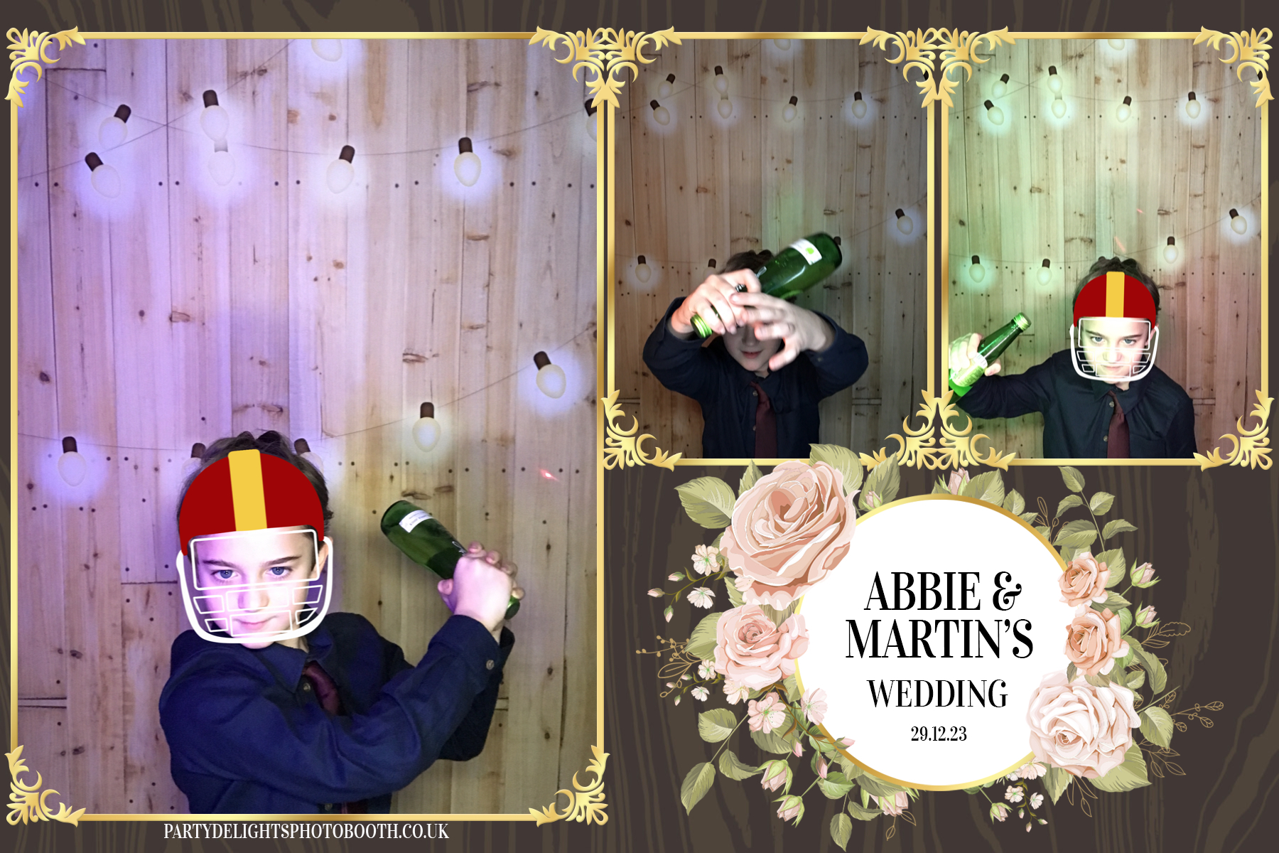 Martin and Abbie's wedding | View more photos from the event at gallery.partydelightsphotobooth.co.uk/u/PartyDelightsPhotoBooth/Martin-and-Abbies-wedding