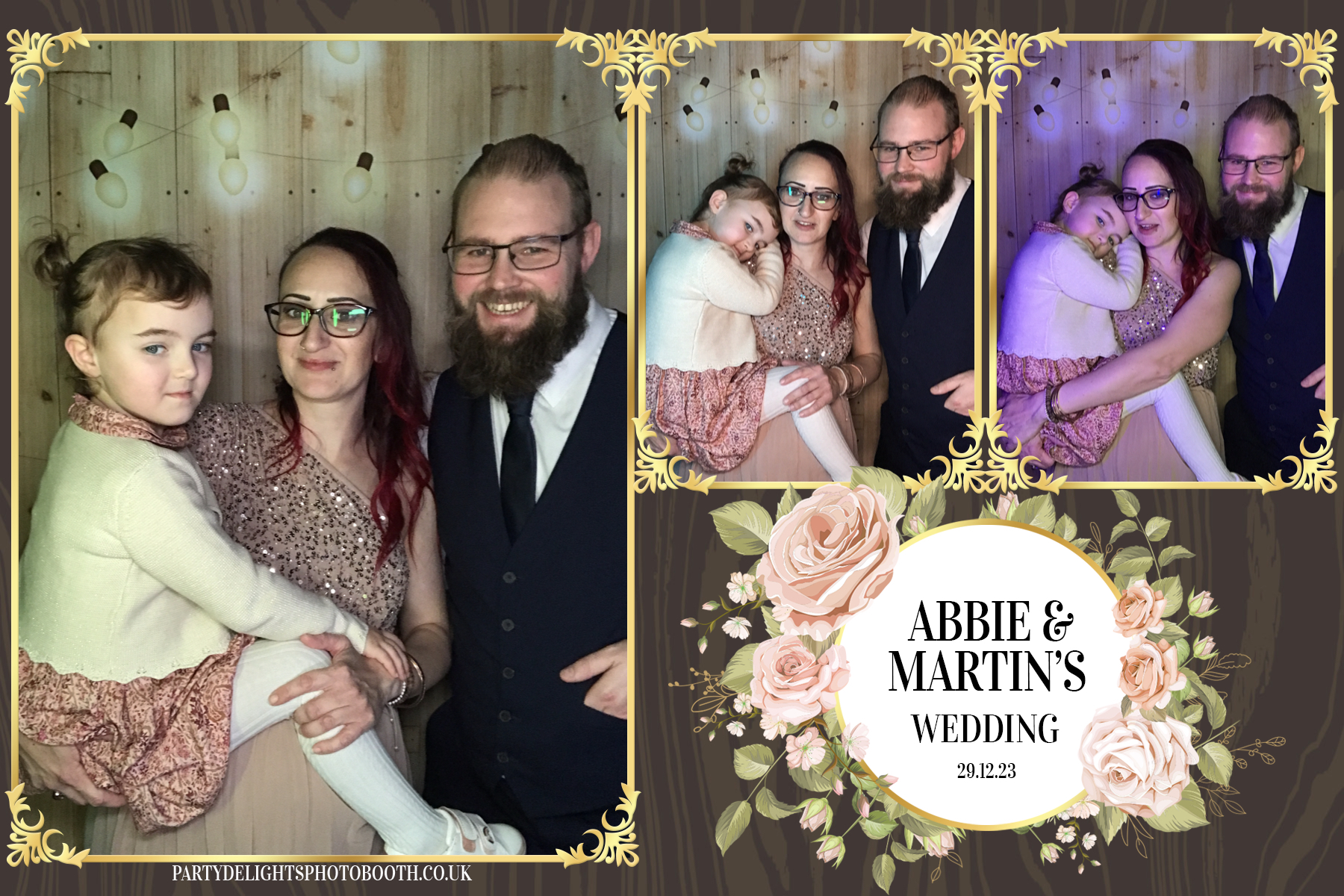 Martin and Abbie's wedding | View more photos from the event at gallery.partydelightsphotobooth.co.uk/u/PartyDelightsPhotoBooth/Martin-and-Abbies-wedding