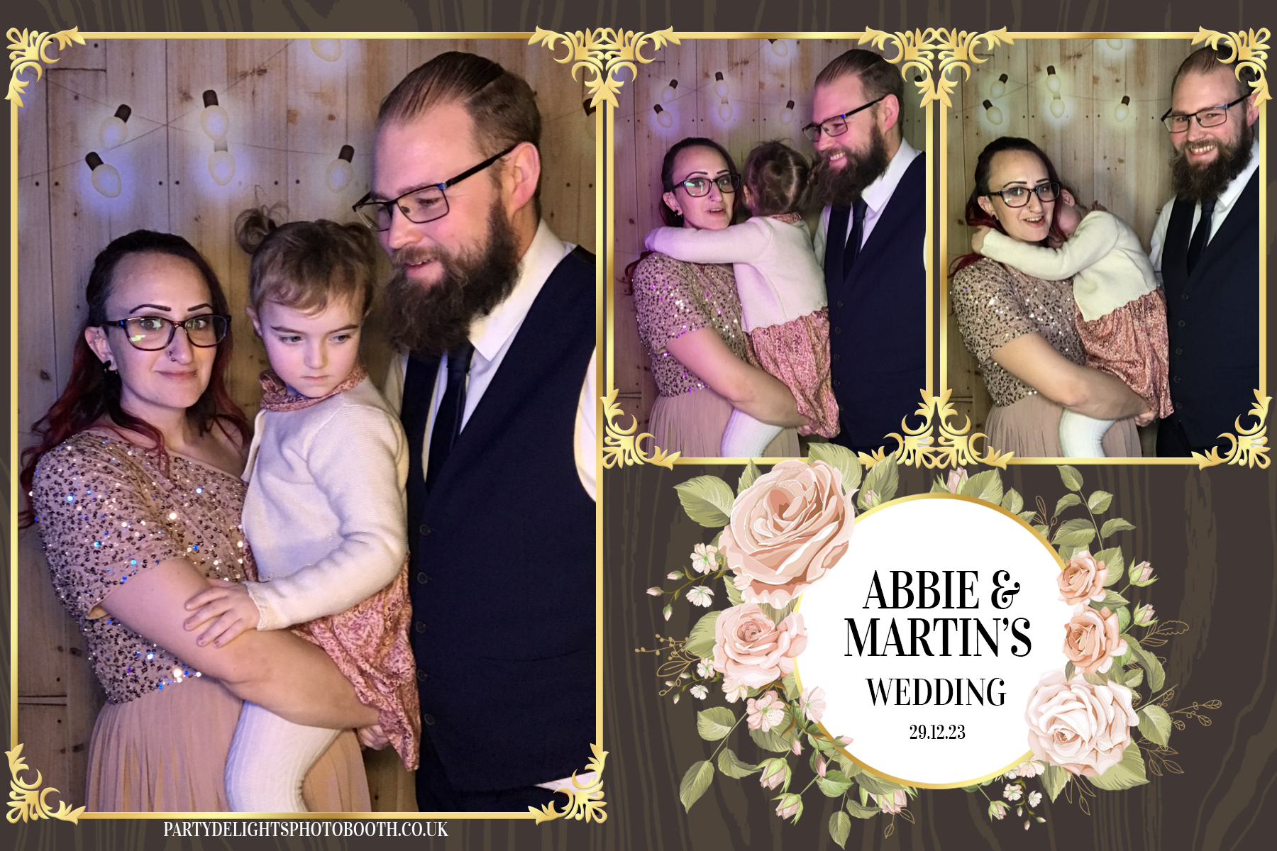 Martin and Abbie's wedding | View more photos from the event at gallery.partydelightsphotobooth.co.uk/u/PartyDelightsPhotoBooth/Martin-and-Abbies-wedding
