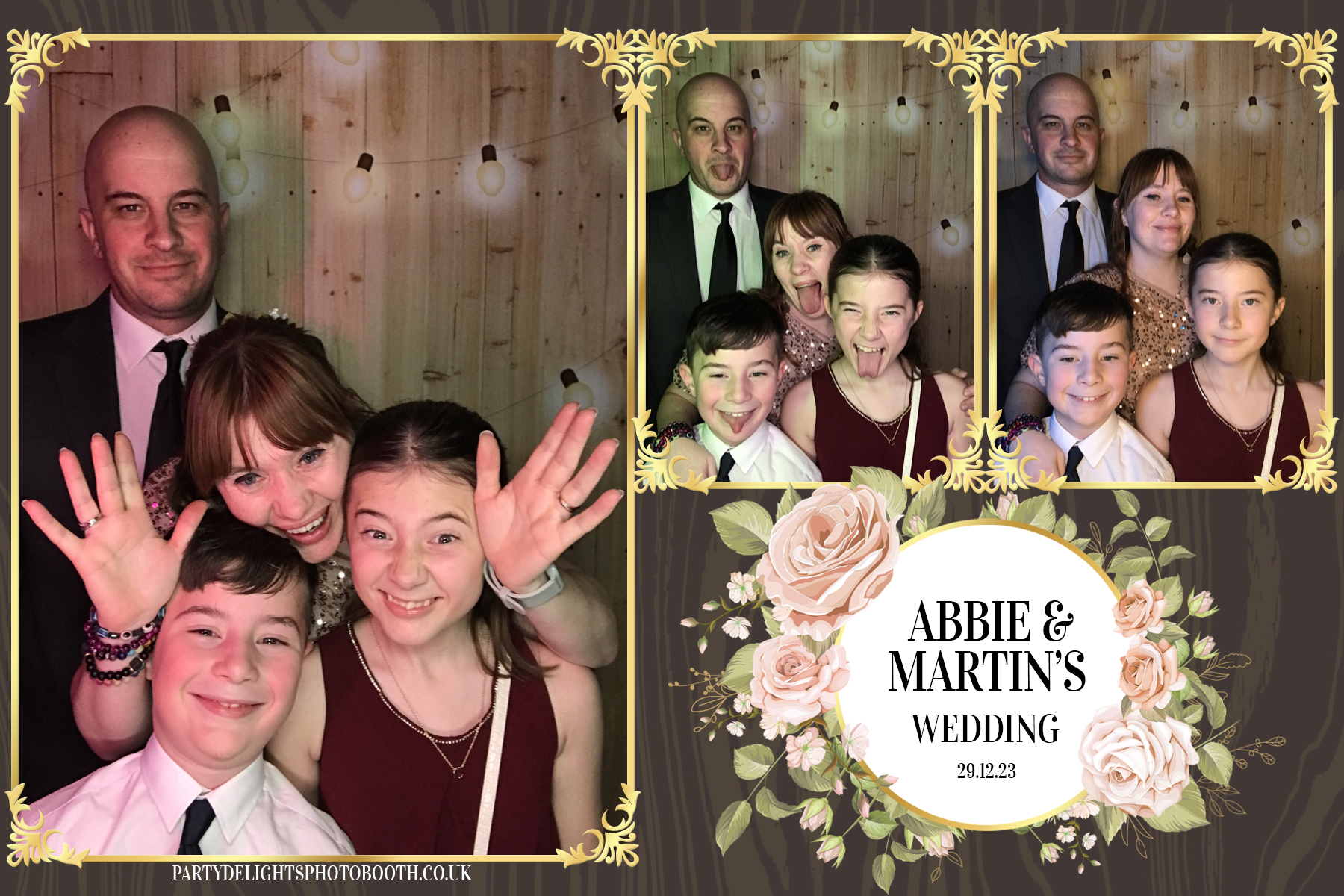 Martin and Abbie's wedding | View more photos from the event at gallery.partydelightsphotobooth.co.uk/u/PartyDelightsPhotoBooth/Martin-and-Abbies-wedding
