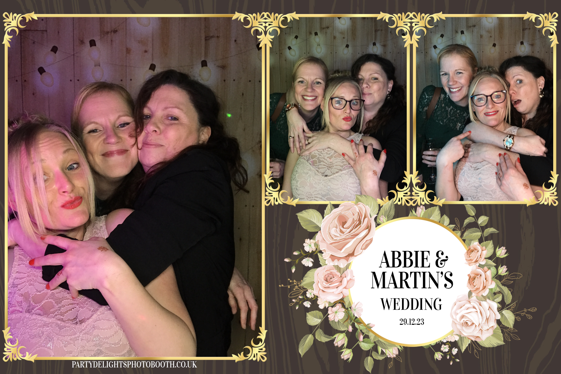 Martin and Abbie's wedding | View more photos from the event at gallery.partydelightsphotobooth.co.uk/u/PartyDelightsPhotoBooth/Martin-and-Abbies-wedding