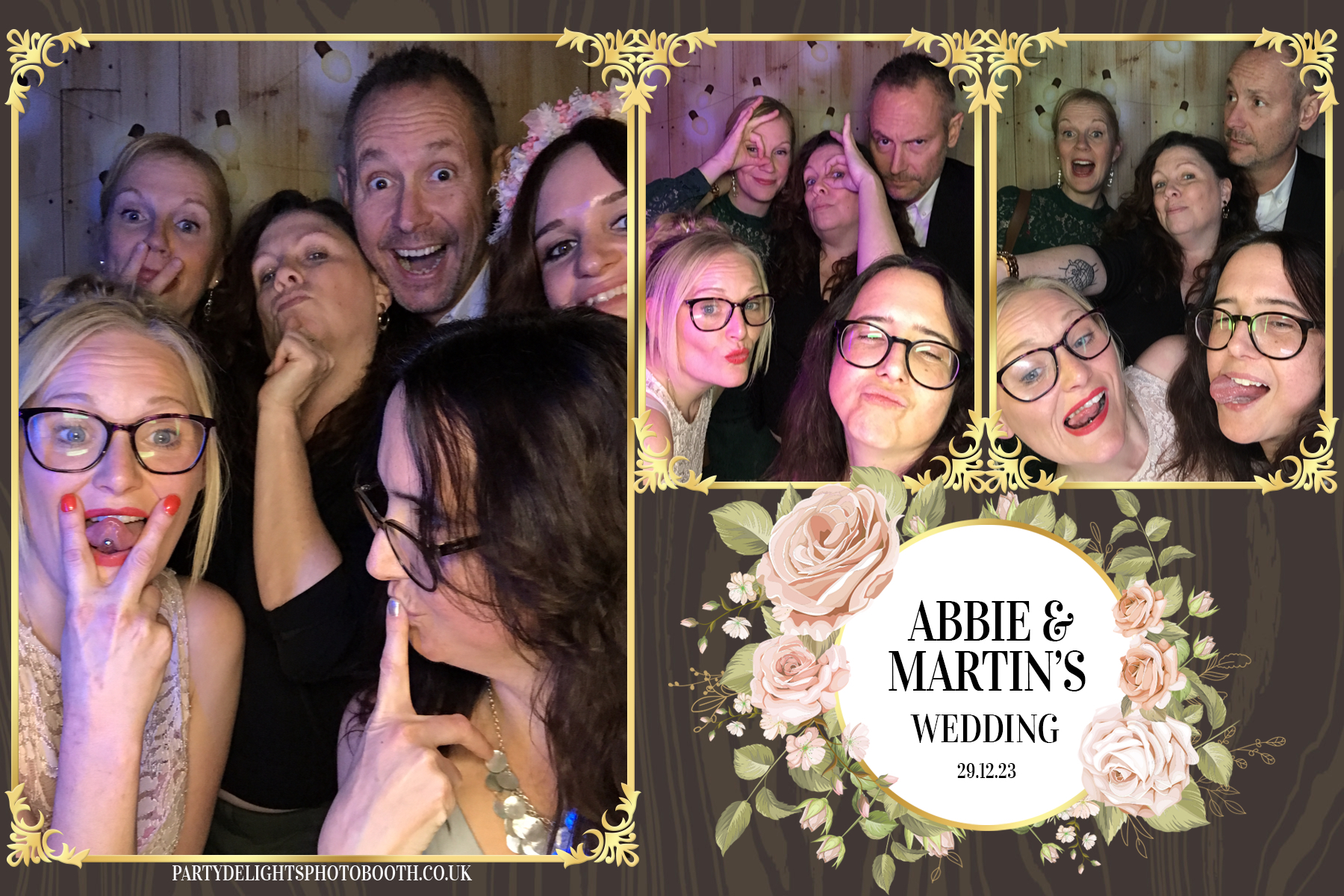 Martin and Abbie's wedding | View more photos from the event at gallery.partydelightsphotobooth.co.uk/u/PartyDelightsPhotoBooth/Martin-and-Abbies-wedding