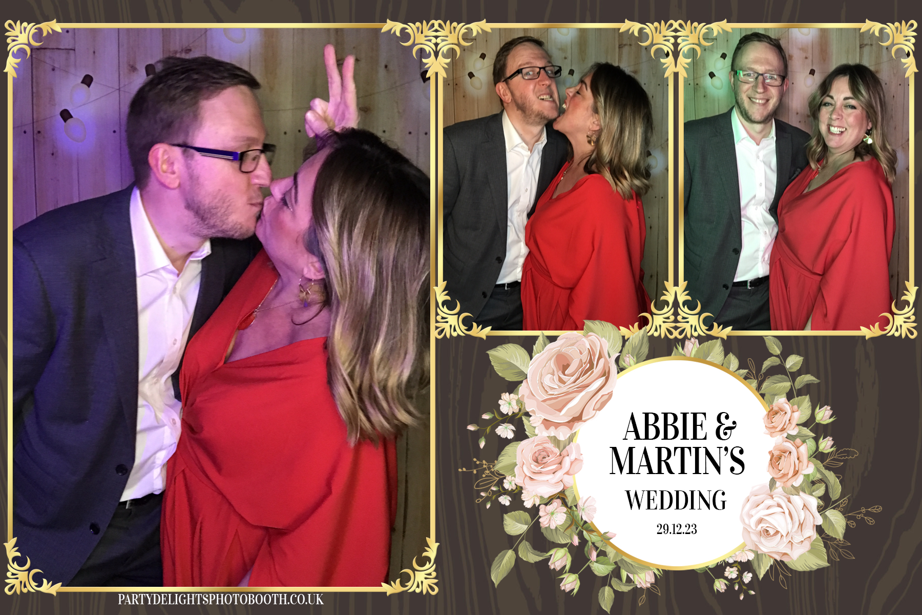 Martin and Abbie's wedding | View more photos from the event at gallery.partydelightsphotobooth.co.uk/u/PartyDelightsPhotoBooth/Martin-and-Abbies-wedding