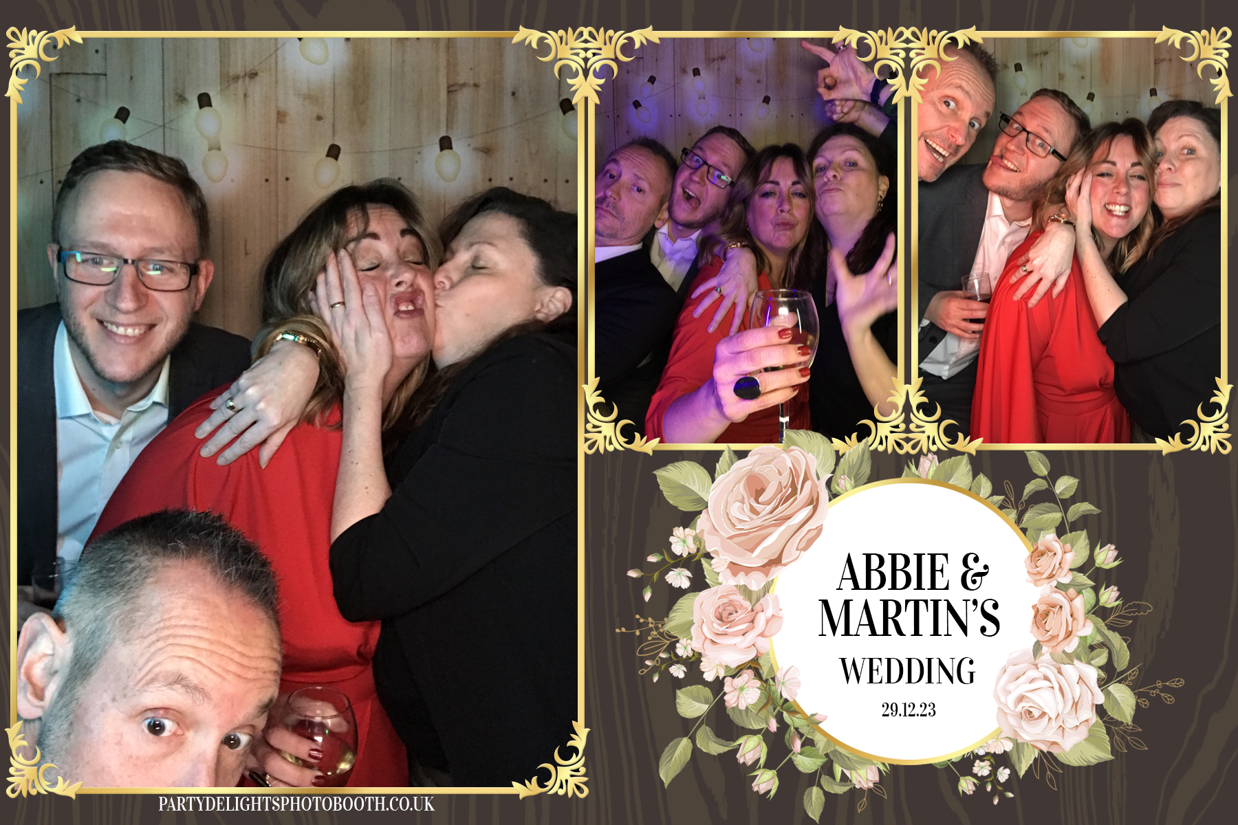 Martin and Abbie's wedding | View more photos from the event at gallery.partydelightsphotobooth.co.uk/u/PartyDelightsPhotoBooth/Martin-and-Abbies-wedding